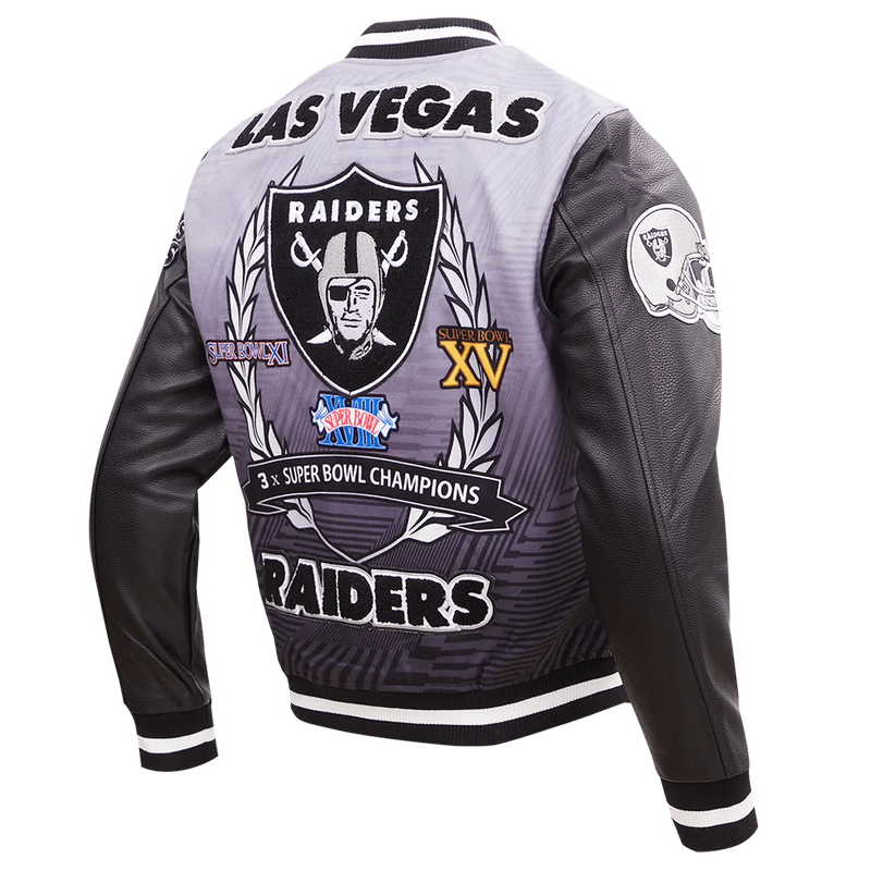 Las Vegas Raiders Lifestyle Varsity Jacket