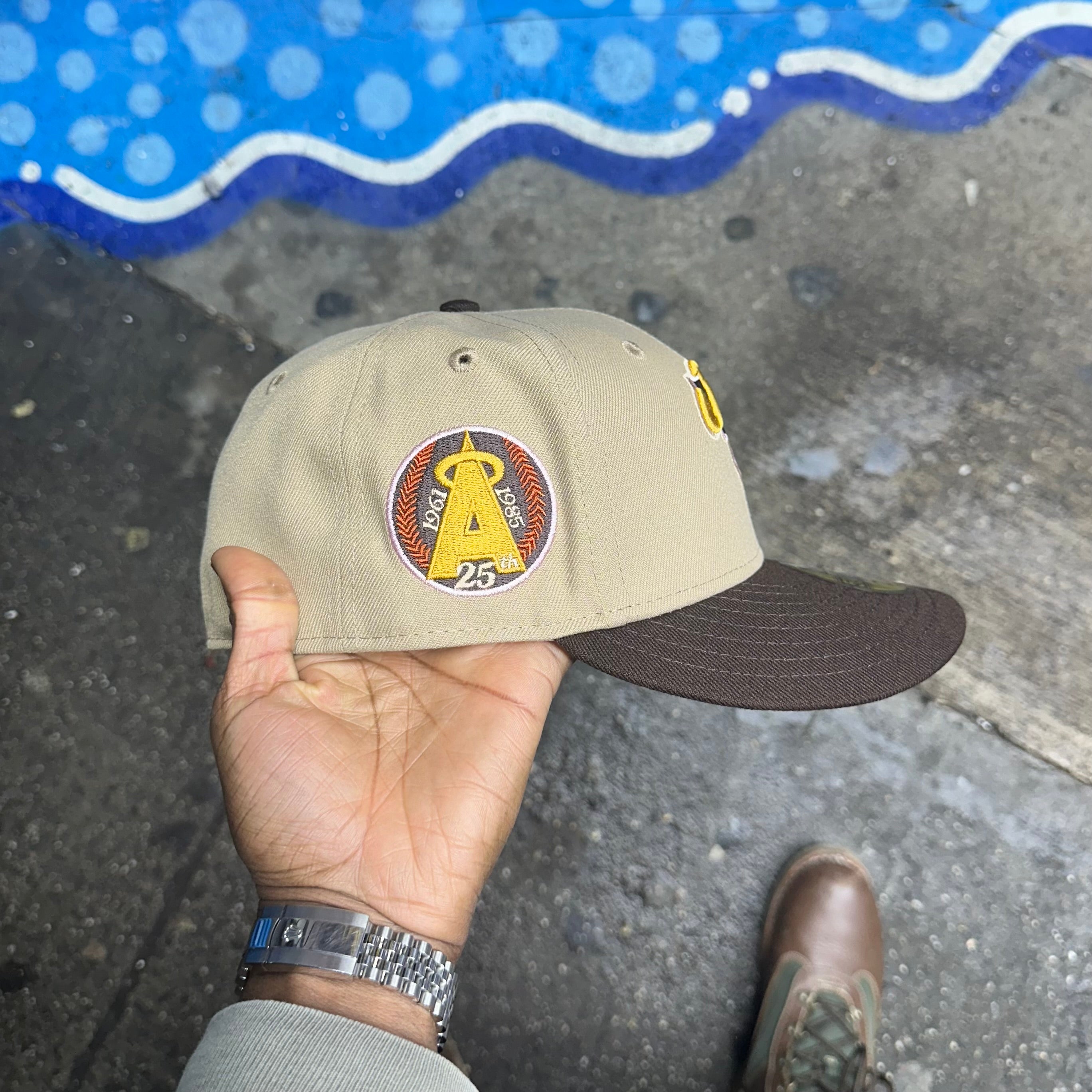 California Angeles Camel & Brown w/ Pink UV