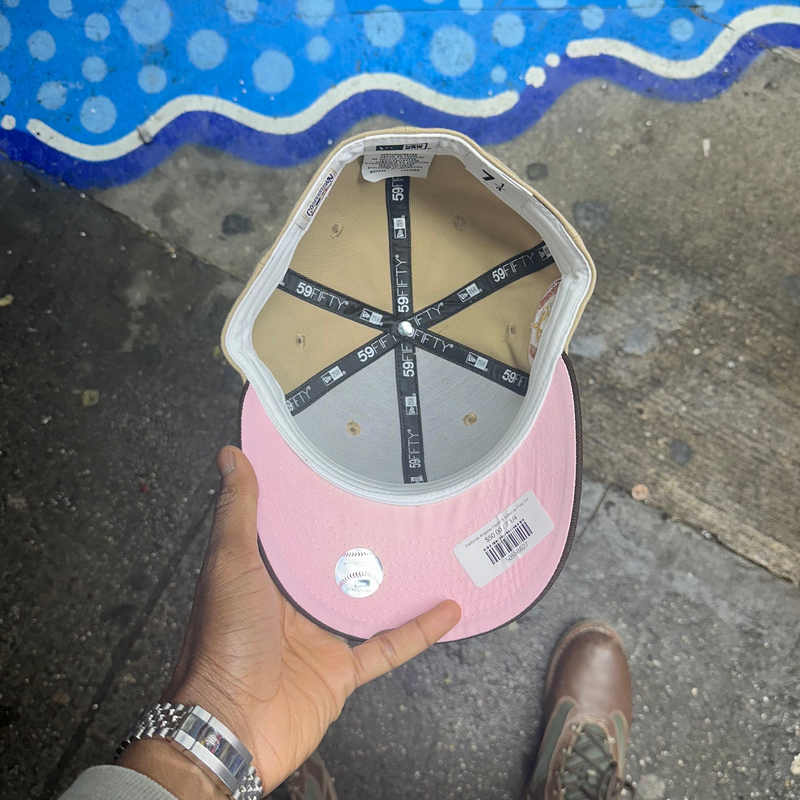 California Angeles Camel & Brown w/ Pink UV