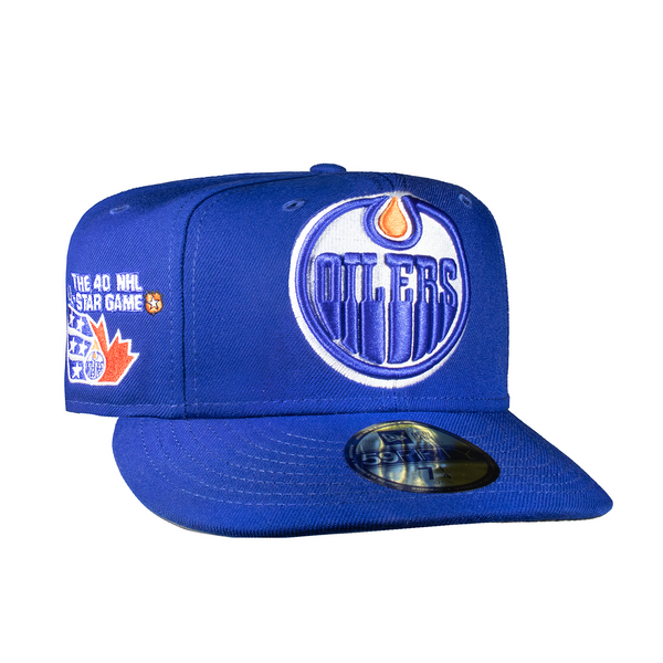 Edmondon Oilers All Royal Blue 40Th All Star Game