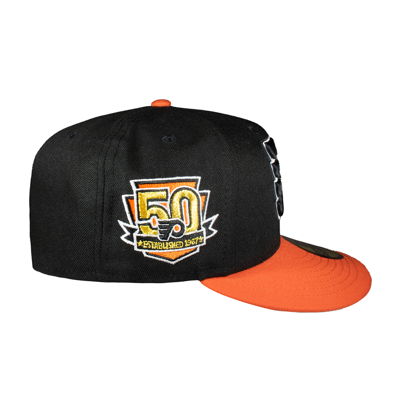 Philadelphia Flyers Black and Orange 50Th Anniversary