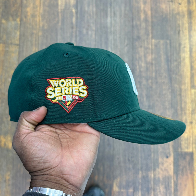 New York Yankees All Dark Green Red Heart 2009 World Series