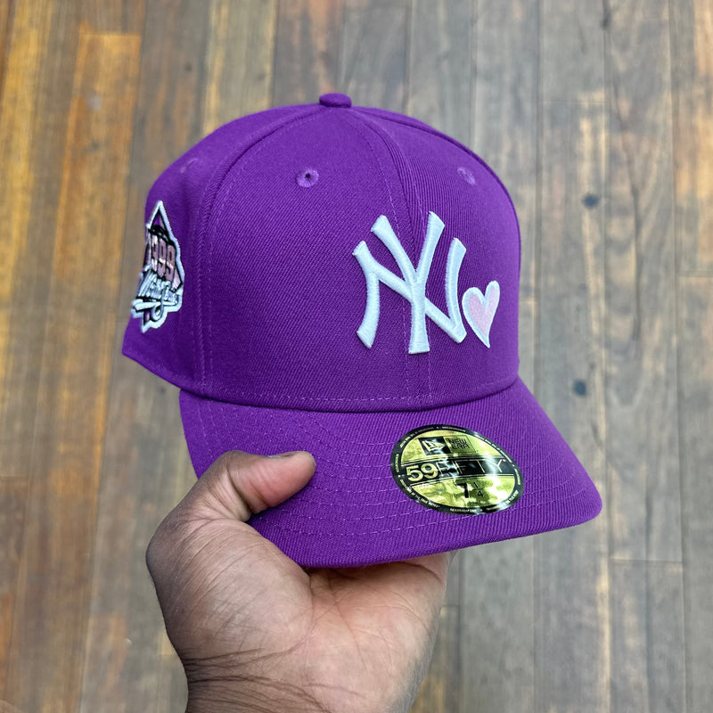 New York Yankees Grape w/ Pink Heart World Series