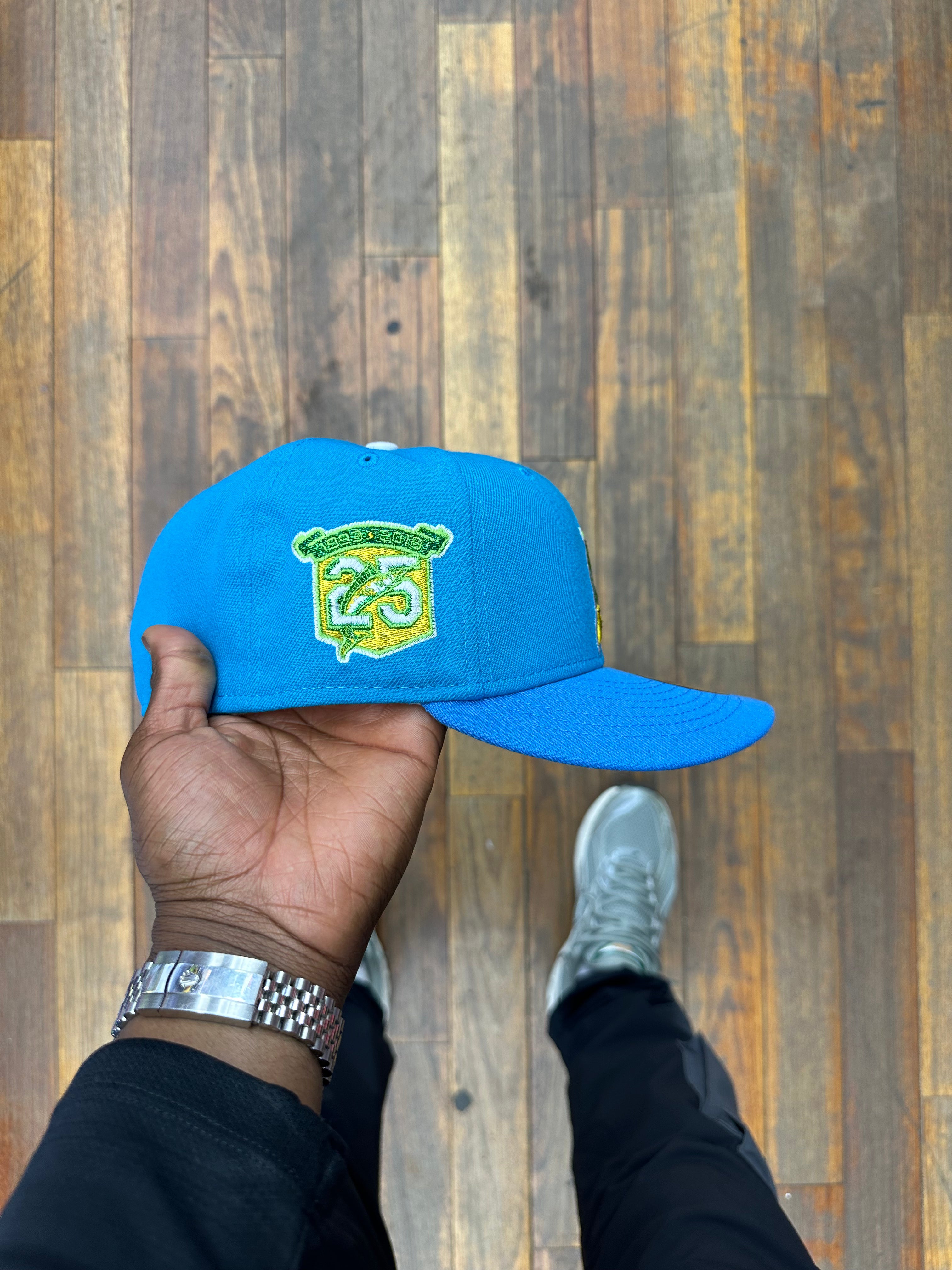 Florida Marlins Teal & "Adventure" Blue 25 year Anniversary