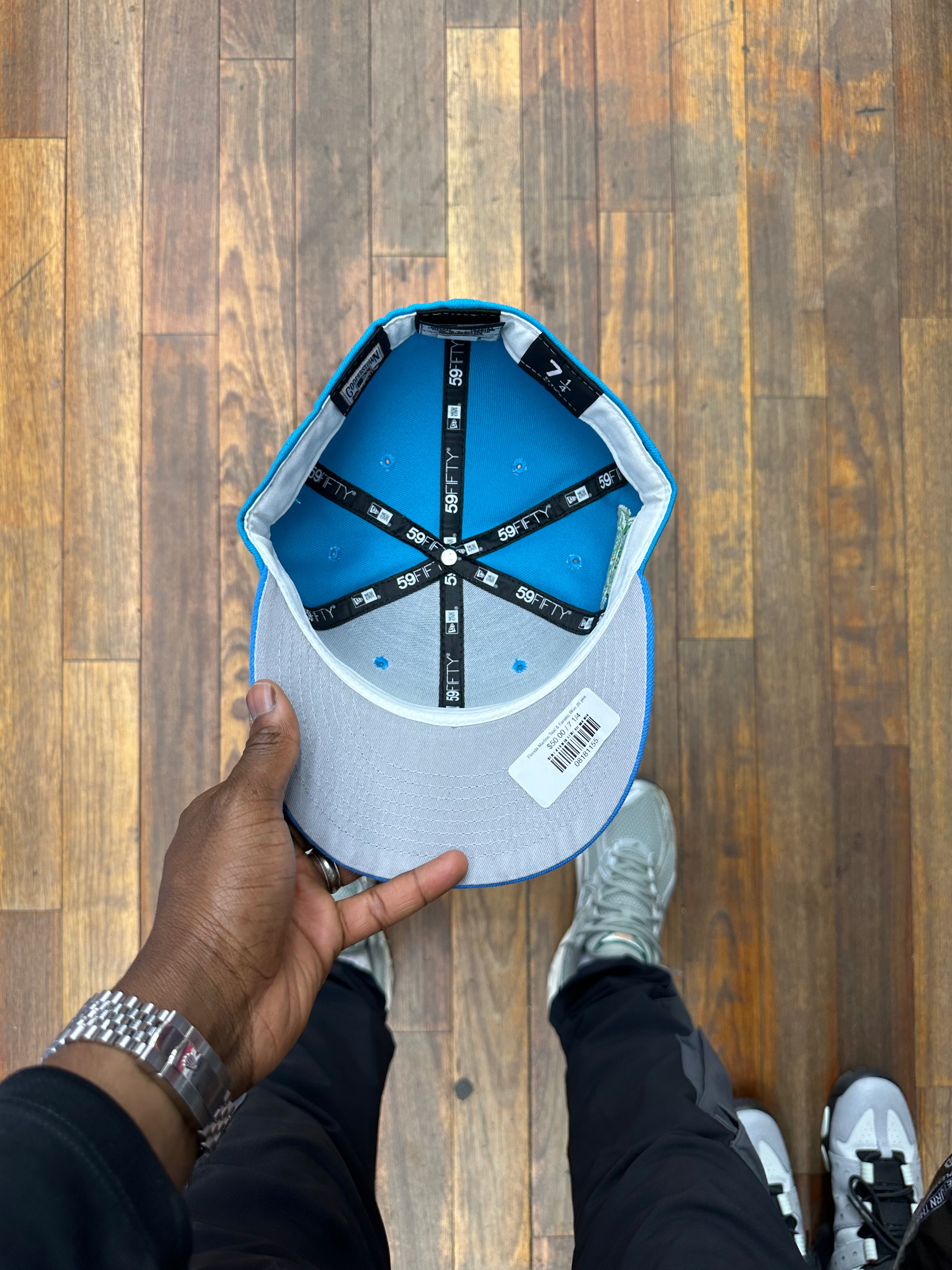 Florida Marlins Teal & "Adventure" Blue 25 year Anniversary