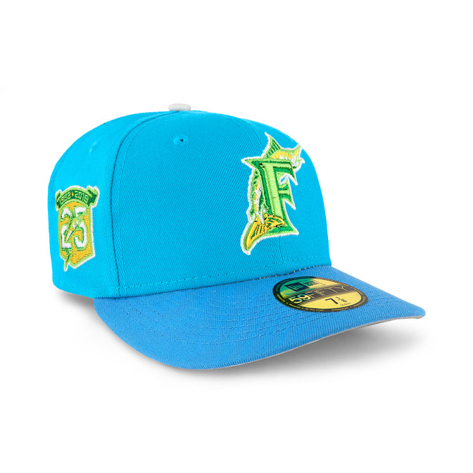 Florida Marlins Teal & "Adventure" Blue 25 year Anniversary