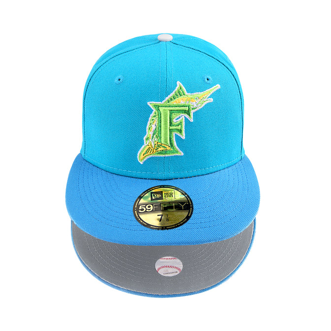 Florida Marlins Teal & "Adventure" Blue 25 year Anniversary