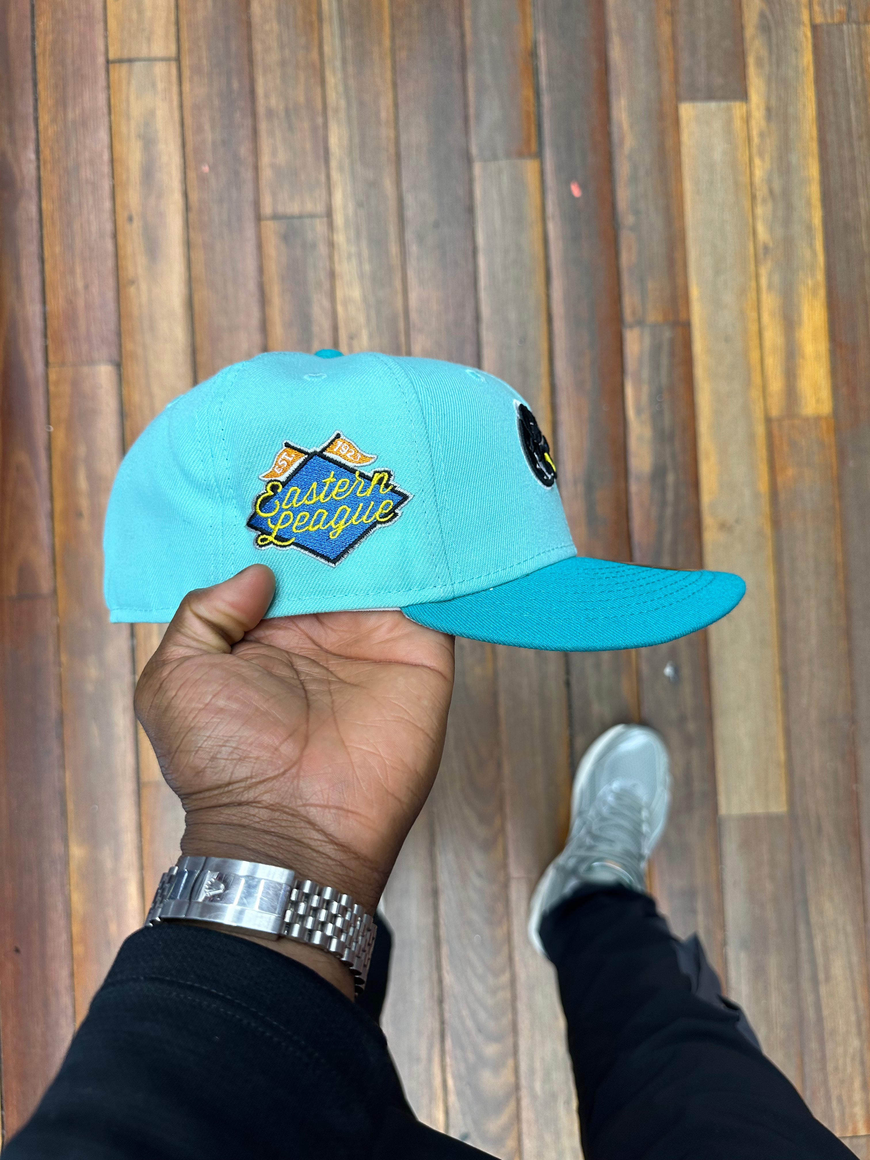 Akron Rubber Ducks MiLB Turquoise and Teal