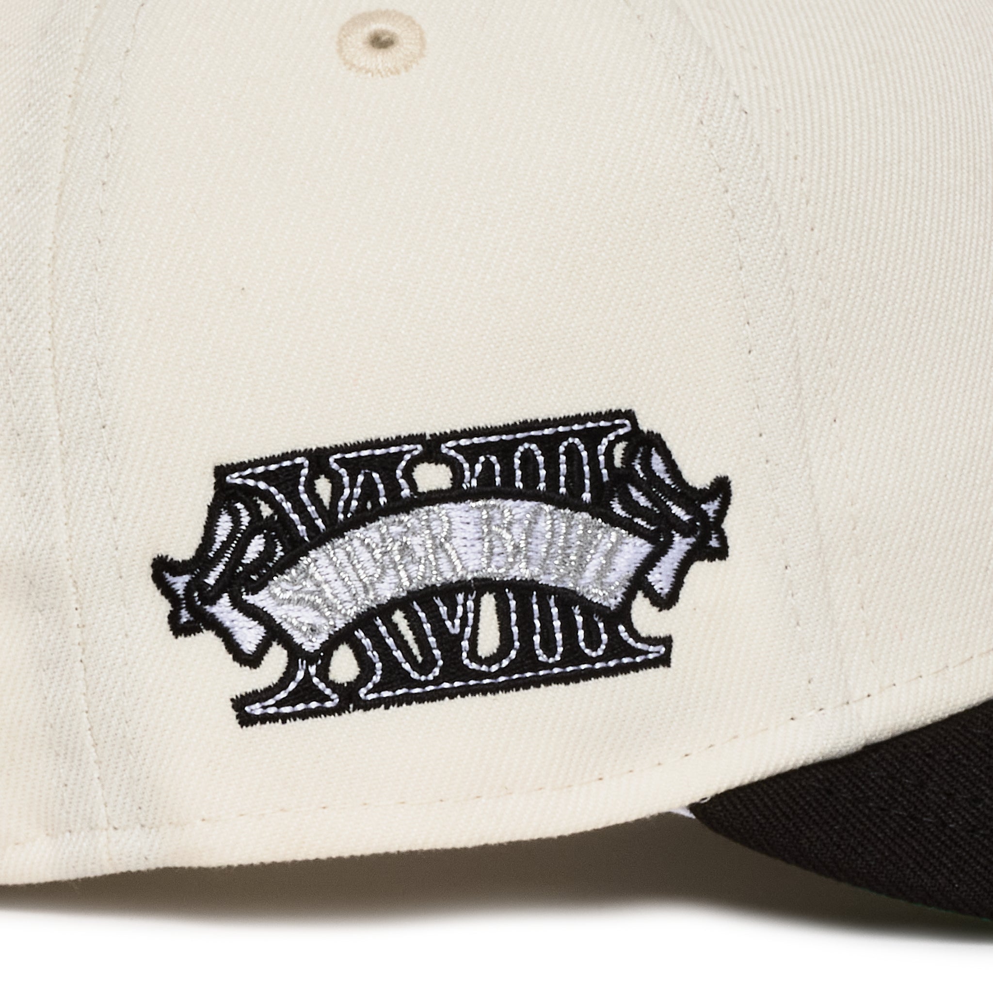 Las Vegas Raiders Creme and Black 1984 SB