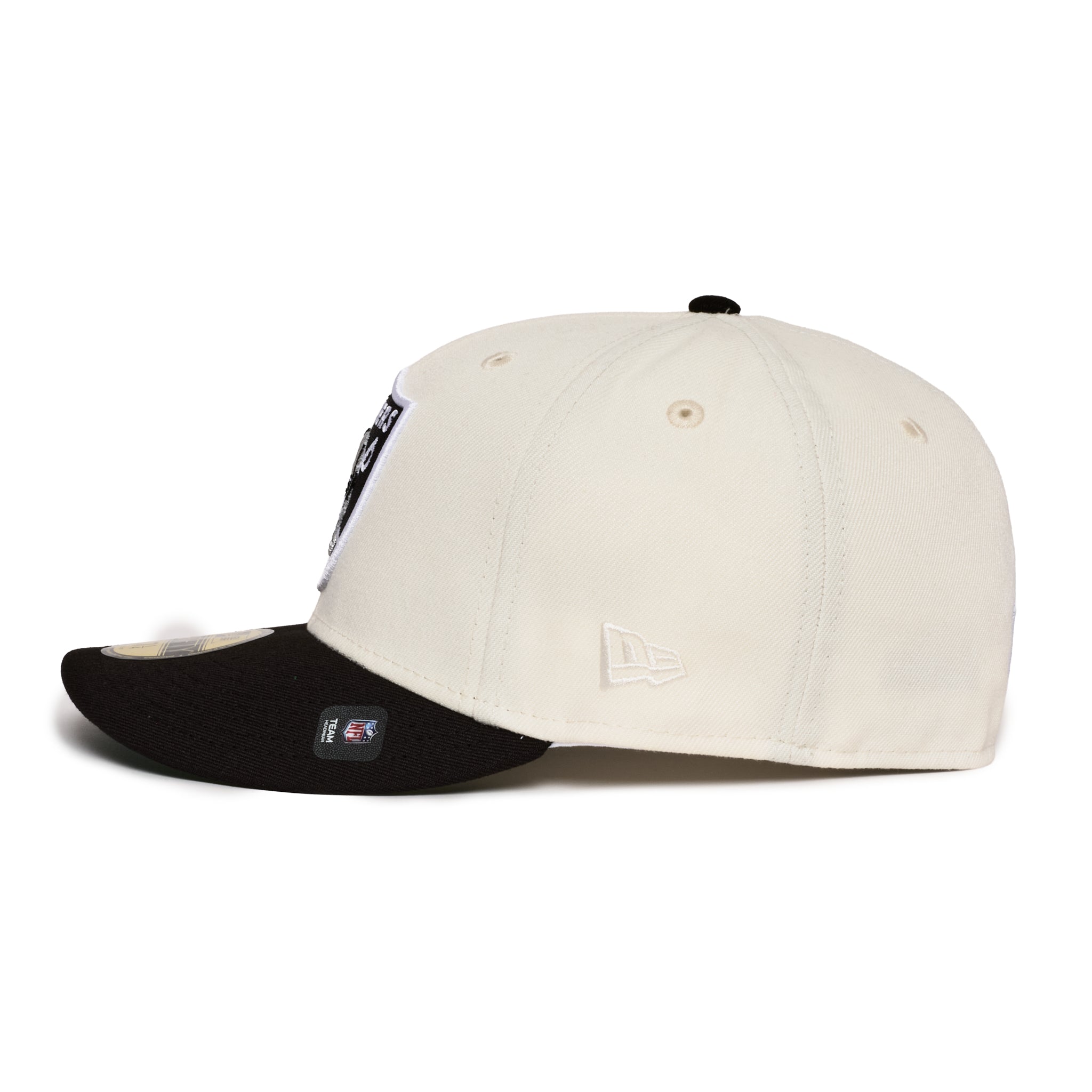Las Vegas Raiders Creme and Black 1984 SB