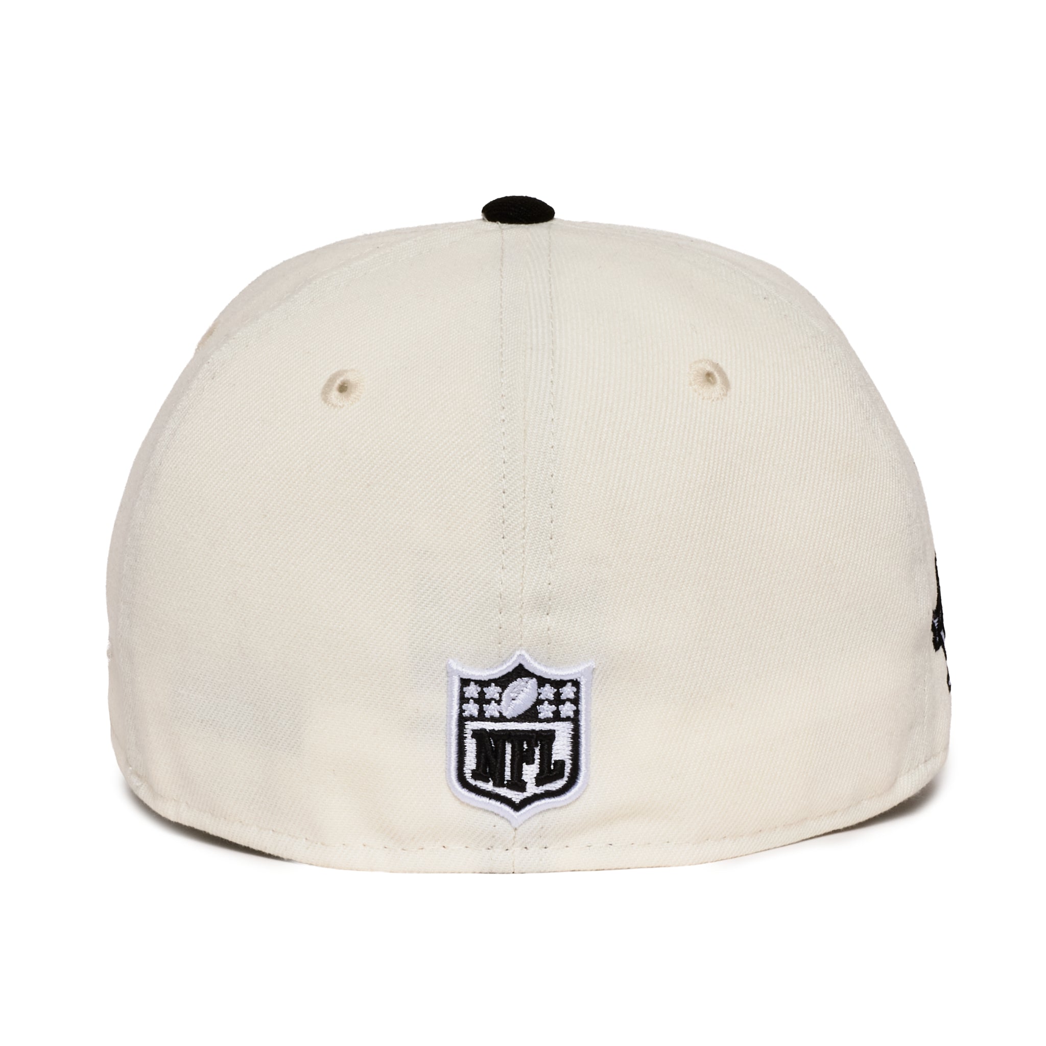 Las Vegas Raiders Creme and Black 1984 SB