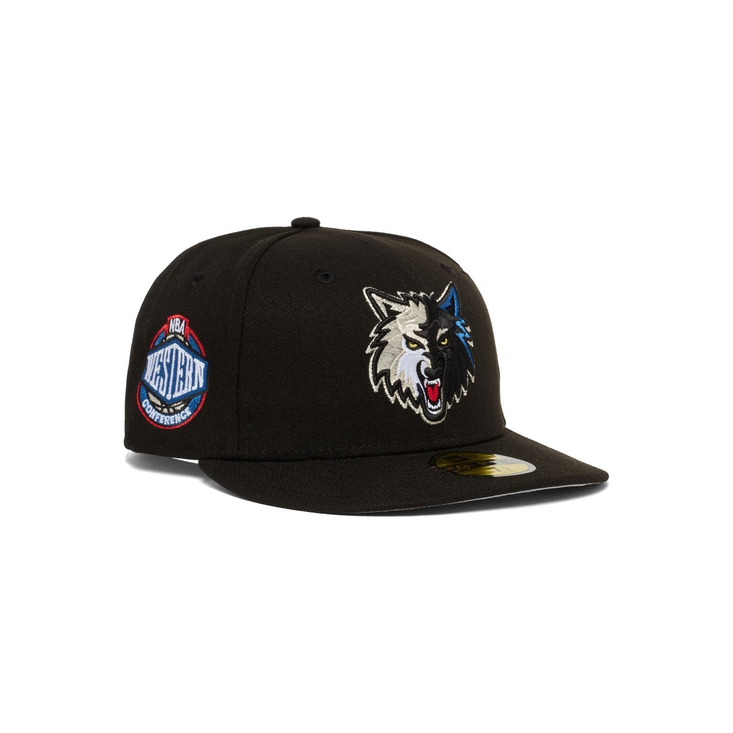 Minnesota Timberwolves Black Wolf Logo Western Conference