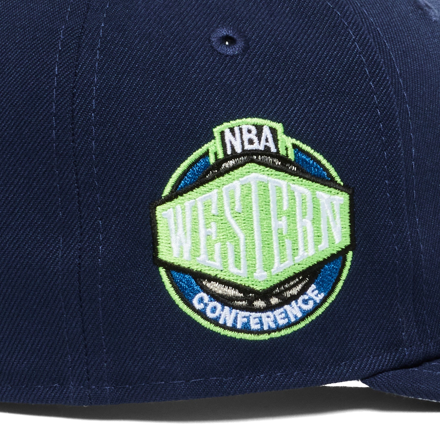 Minnesota Timberwolves Ocean Side Blue Lime Green Western