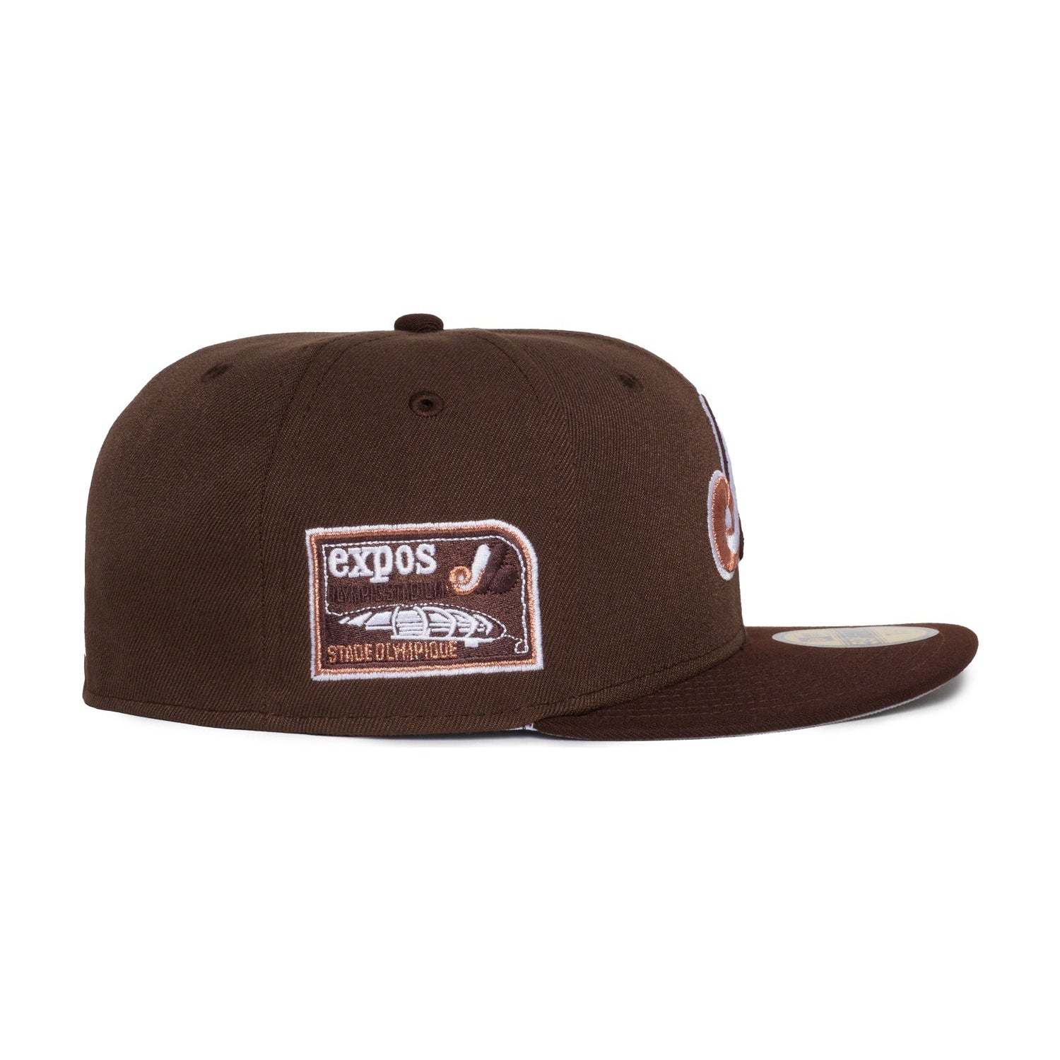 Montreal Expos Brown and Dark Brown Olympique Stadium