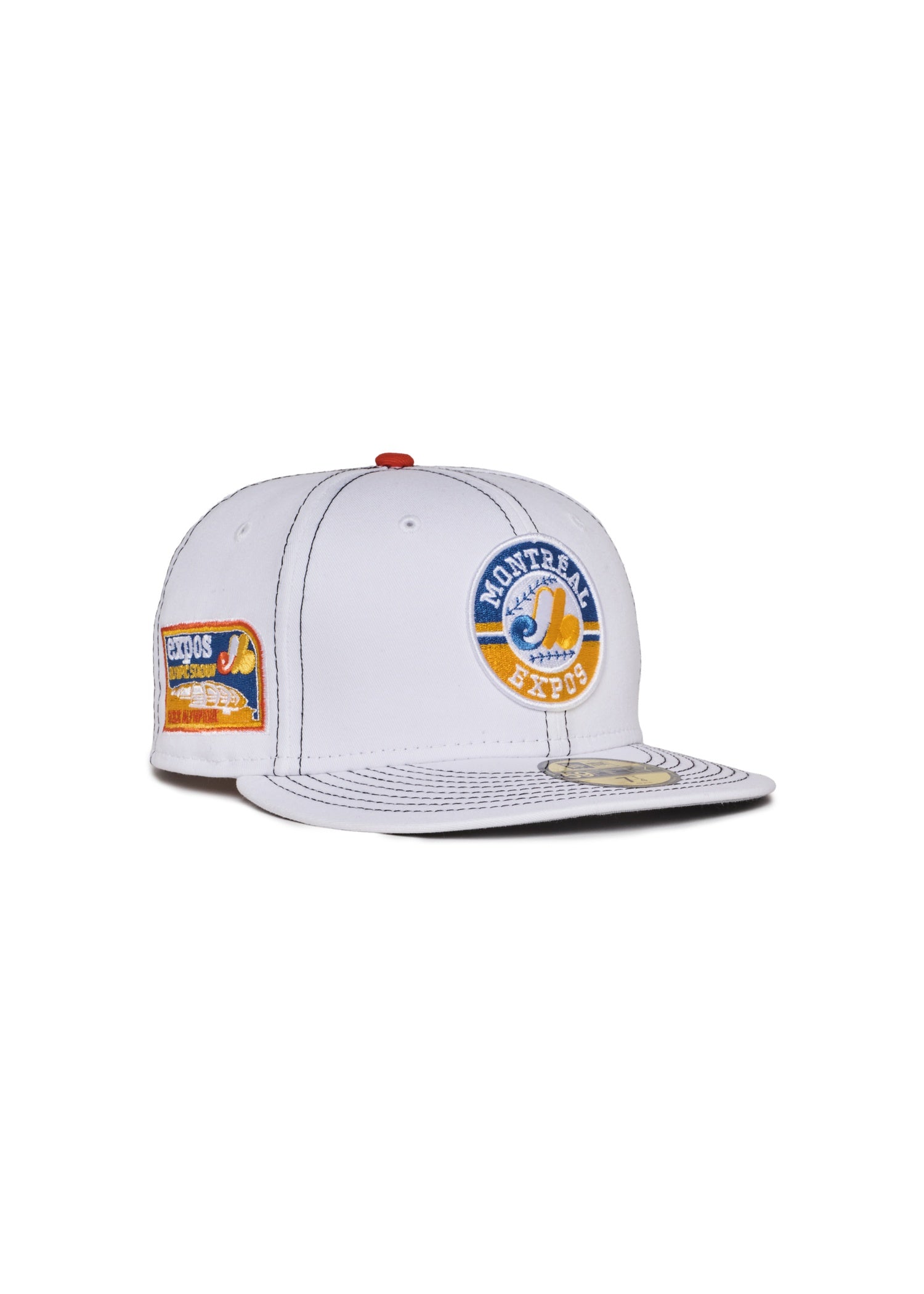 Montréal Expos White w/ Contrast Stitch Olympique Stadium