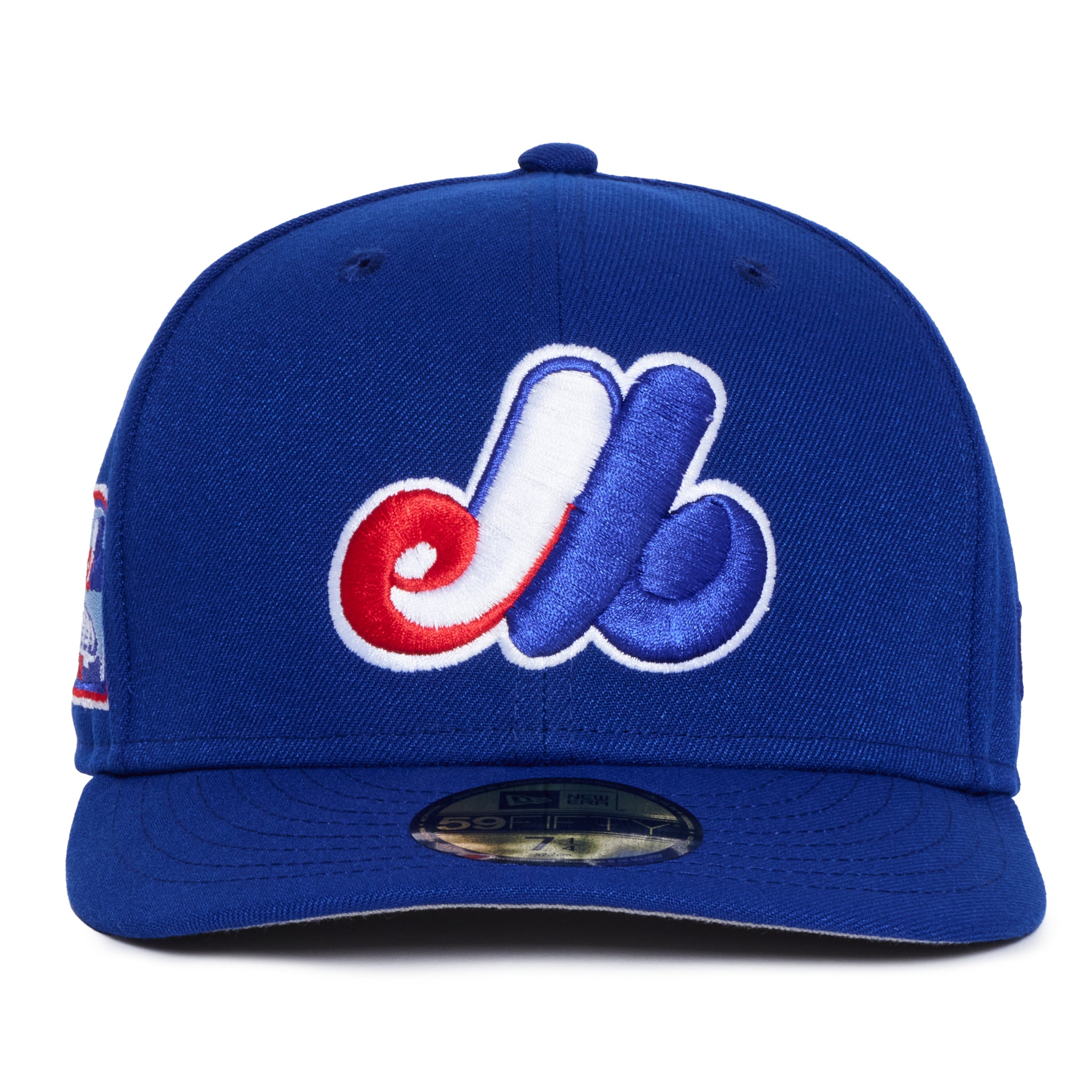 Montreal Expos All Royal Blue Olympic Stadium Patch