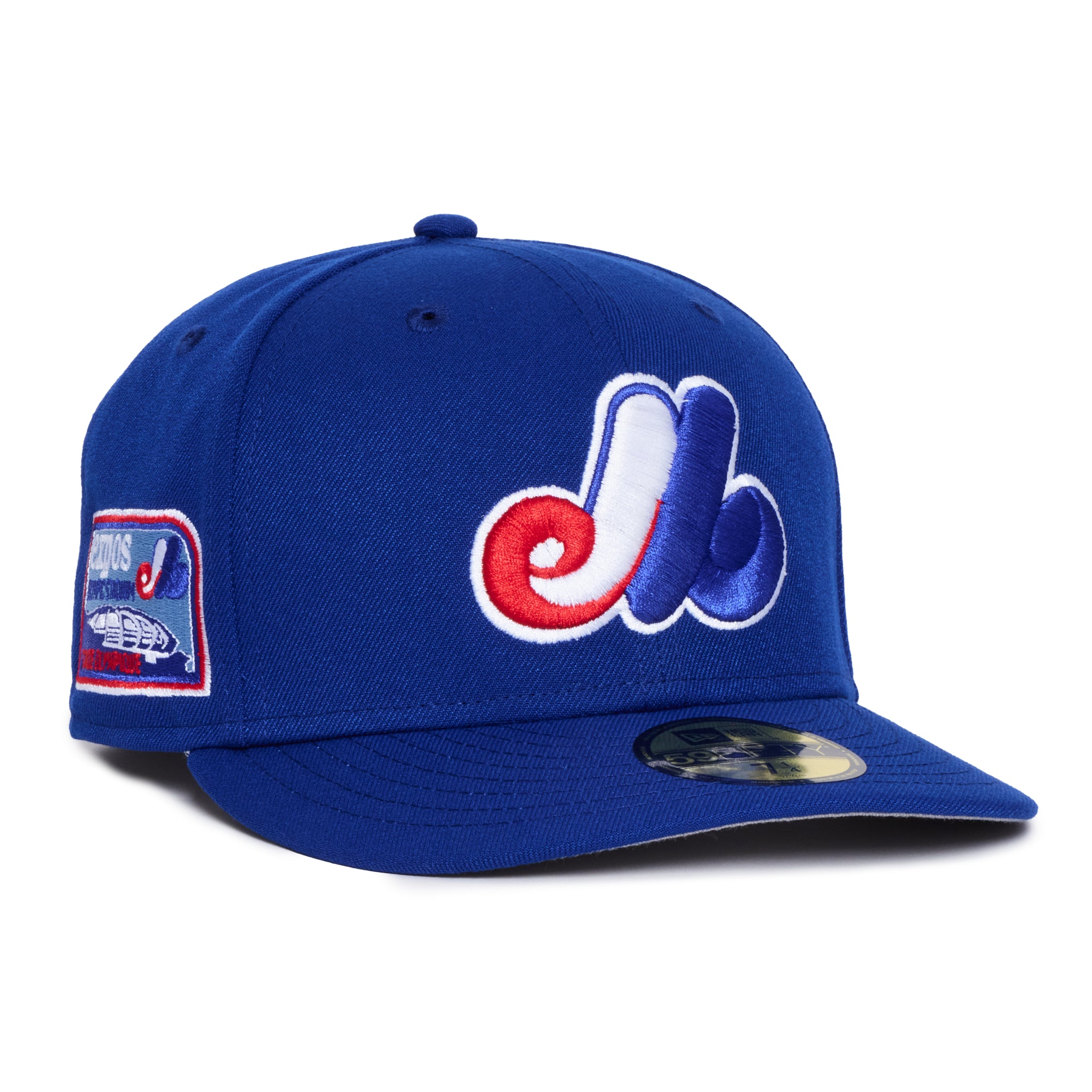 Montreal Expos All Royal Blue Olympic Stadium Patch
