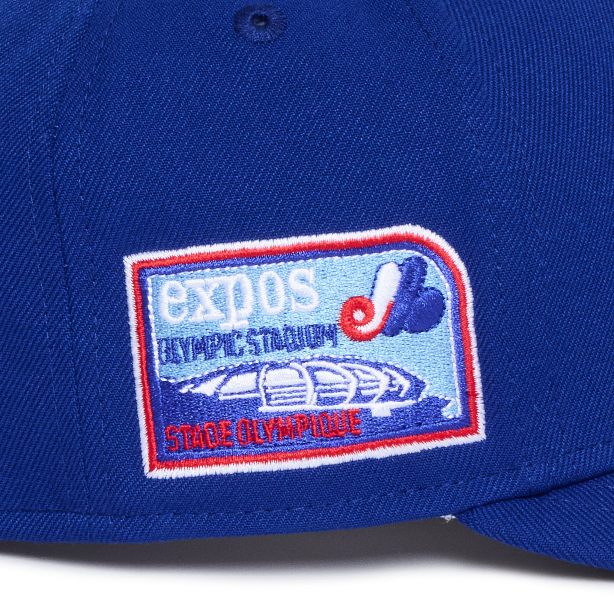 Montreal Expos All Royal Blue Olympic Stadium Patch