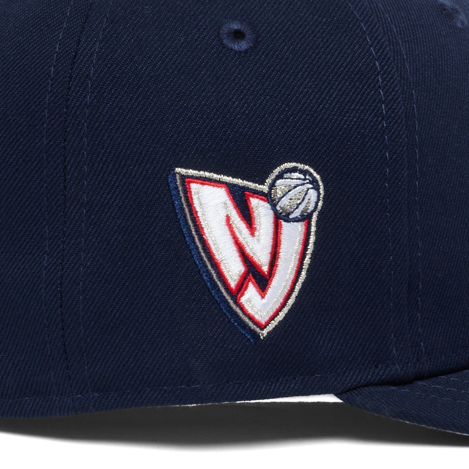 New Jersey Nets All Navy HWC NJ Patch
