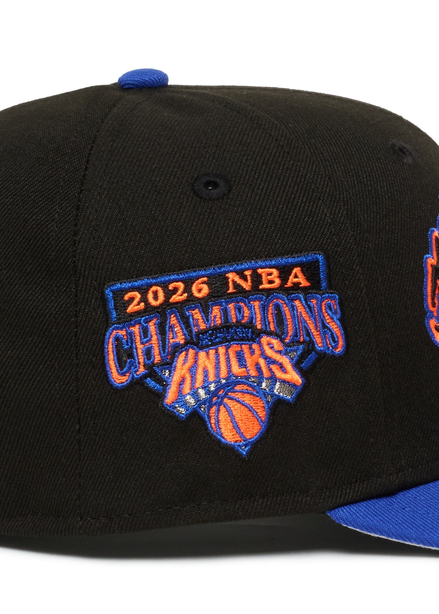 New York Knicks Black and Royal Graffiti 26 Champs