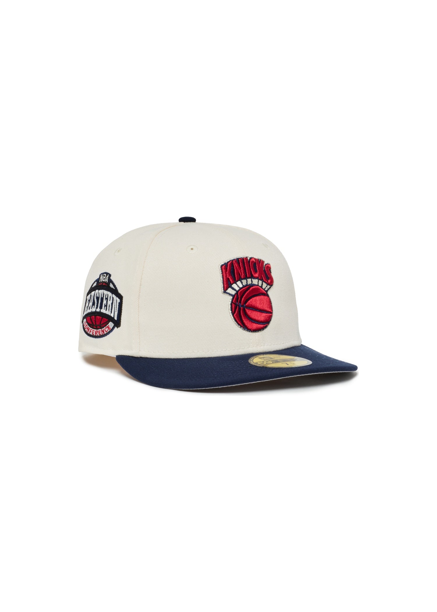 New York Knicks Creme and Navy Easrern