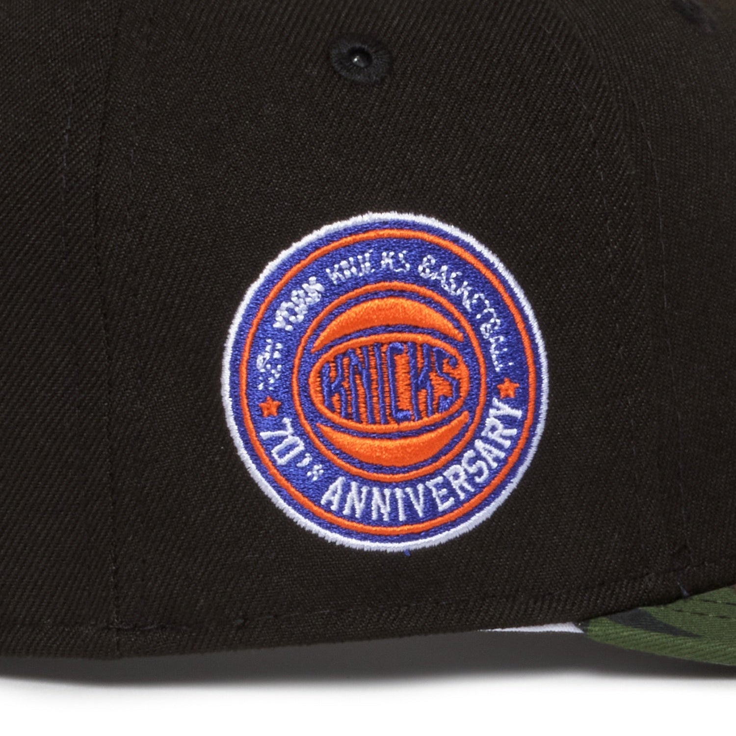New York Knicks HWC Black and Camo 70 Years