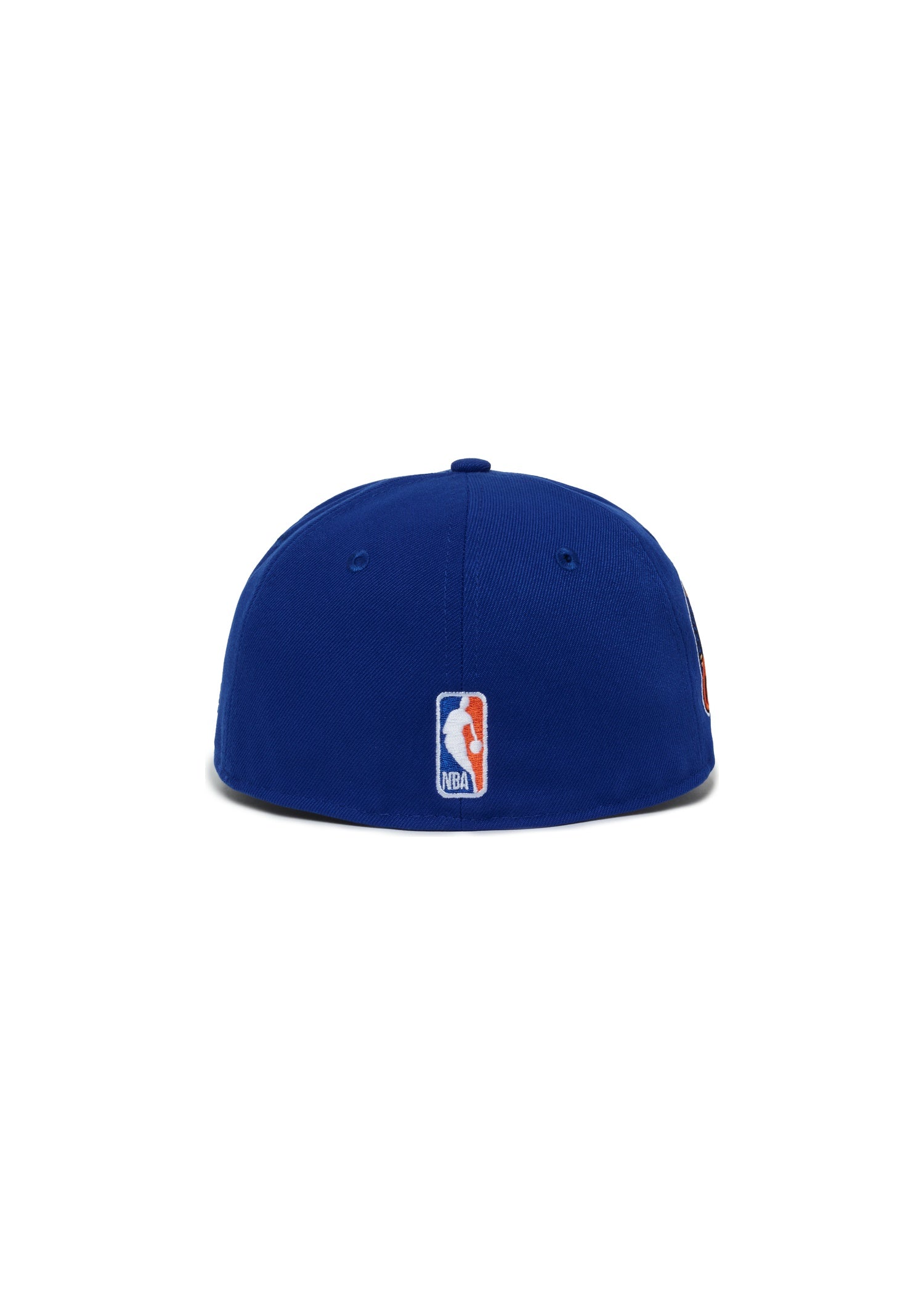 New York Knicks Majestic Blue Font Logo Statue Of Liberty 2X Champs