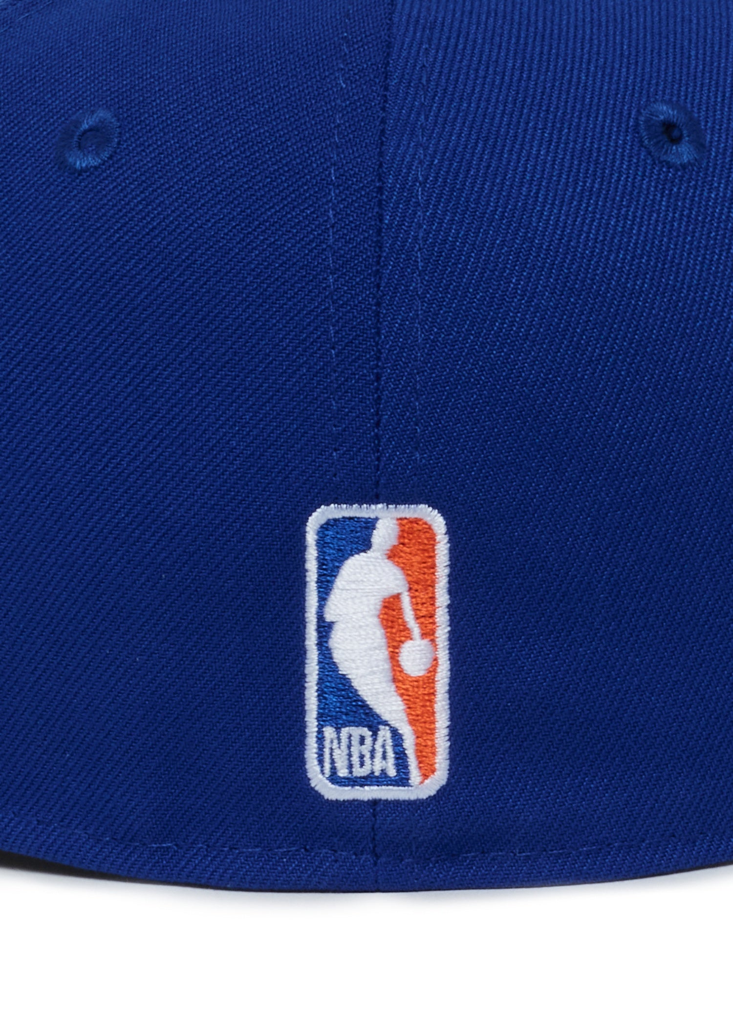 New York Knicks Majestic Blue Font Logo Statue Of Liberty 2X Champs