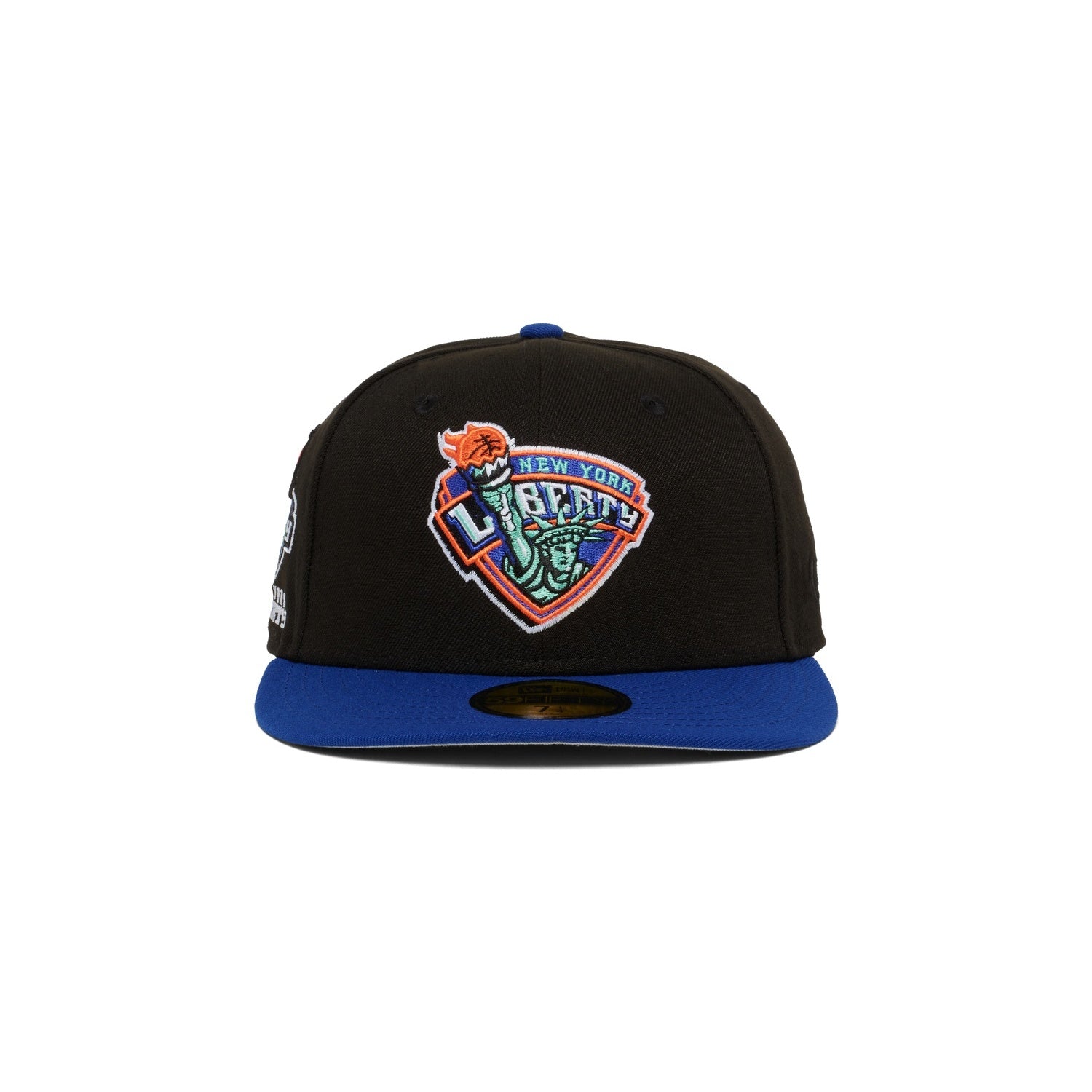 New York Liberty OG Logo Black and Royal 5950 Fitted