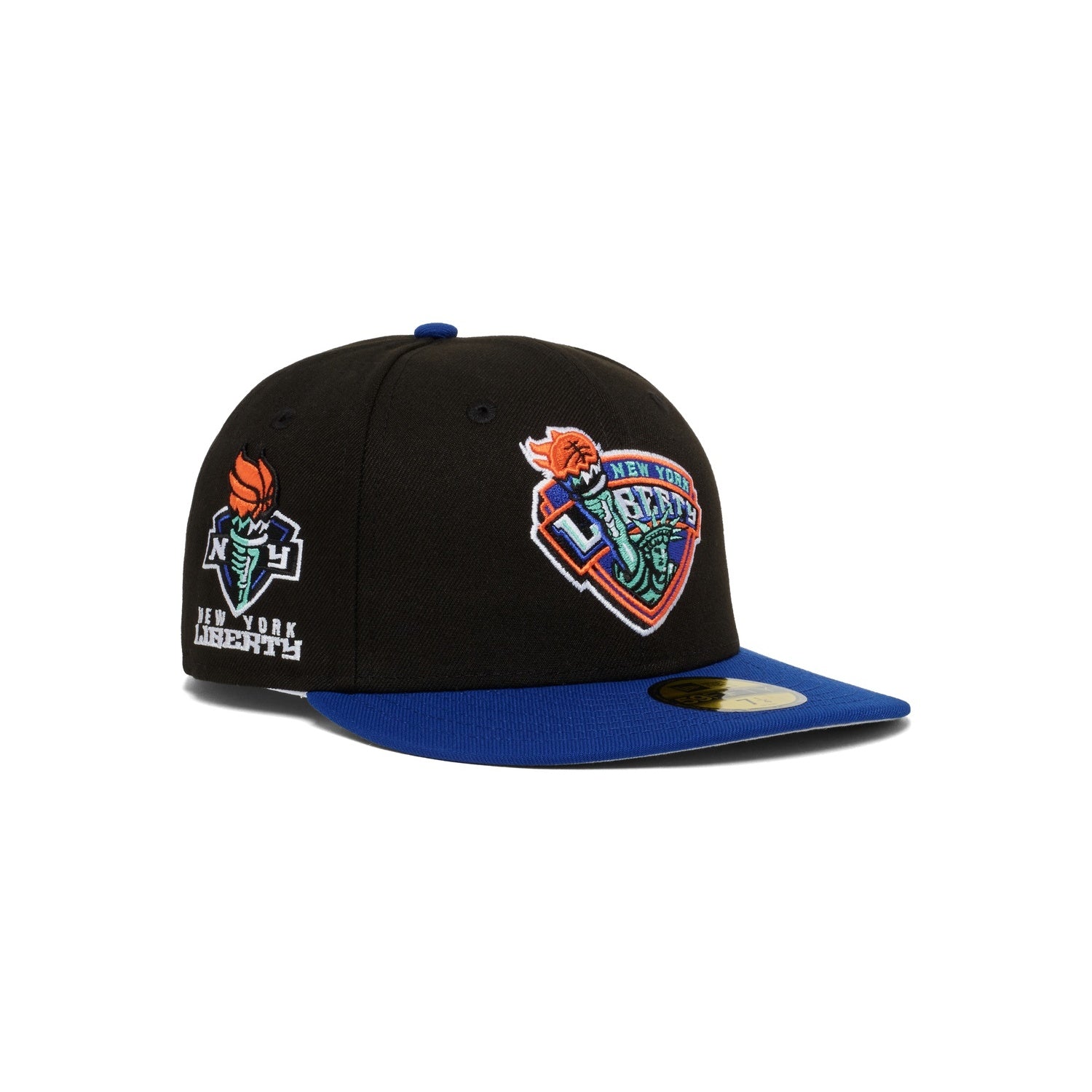 New York Liberty OG Logo Black and Royal 5950 Fitted