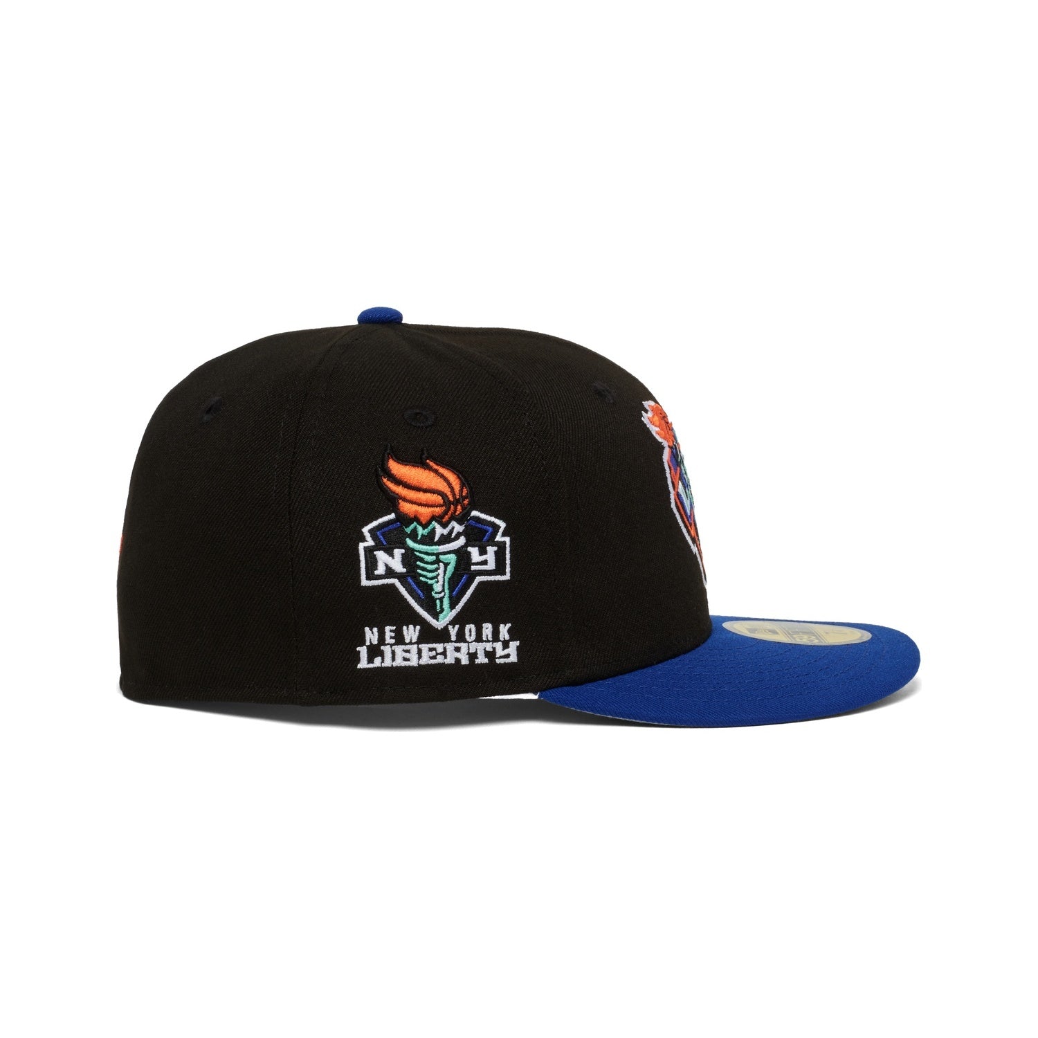 New York Liberty OG Logo Black and Royal 5950 Fitted