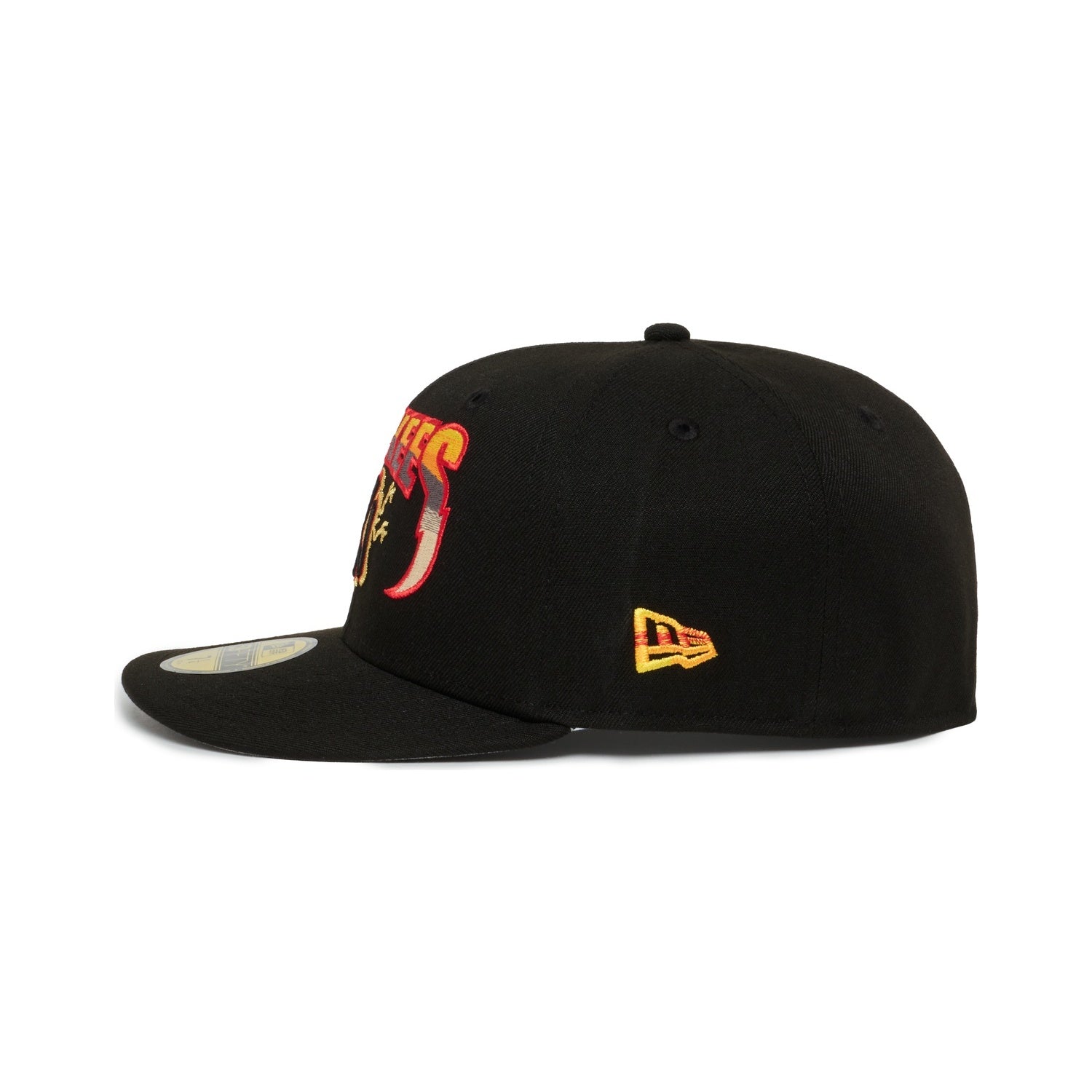 New York Yankees Lightning Logo Gold and Grey 1999 WS