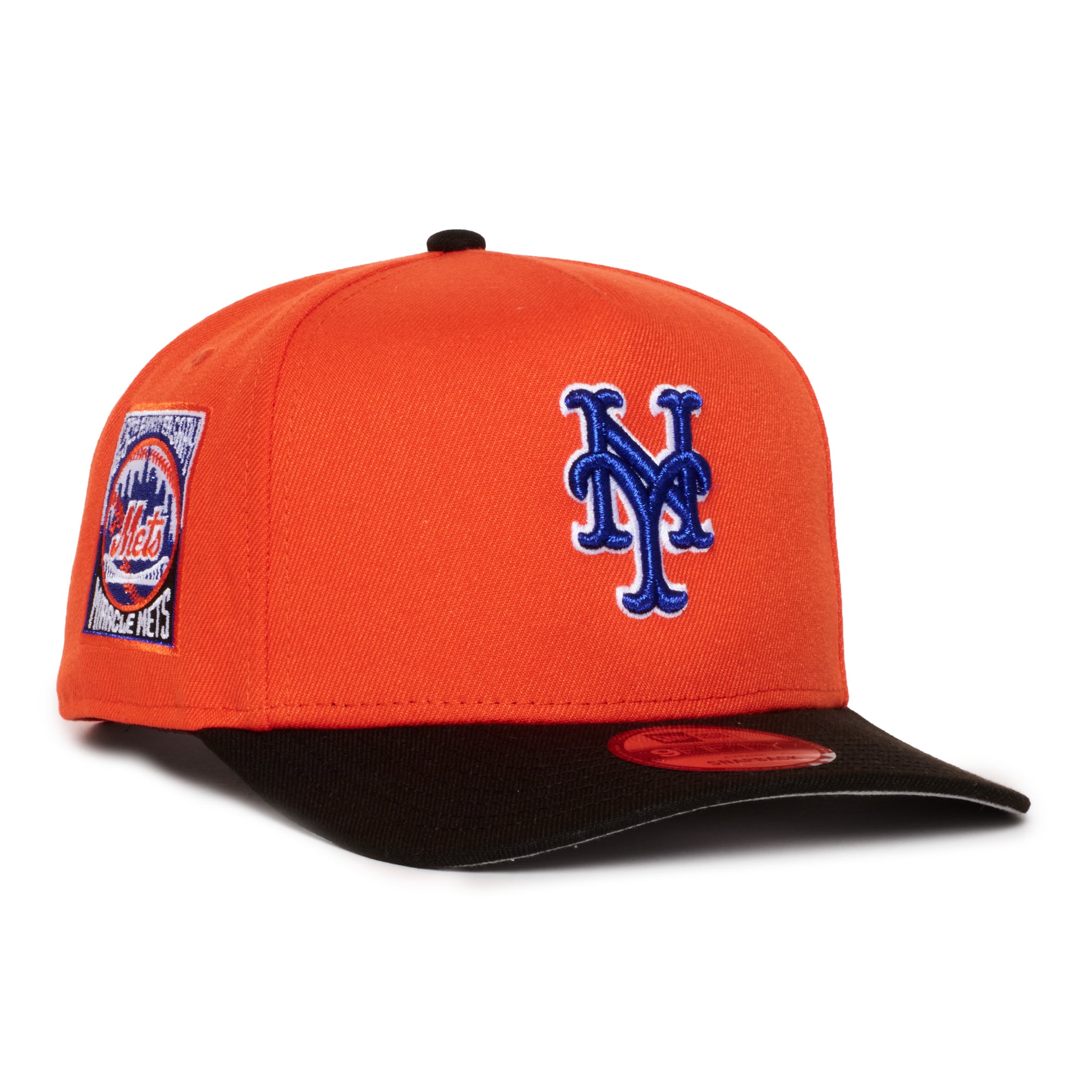 New York Mets Orange and Black 950 AFrame 25 Years Snap Back