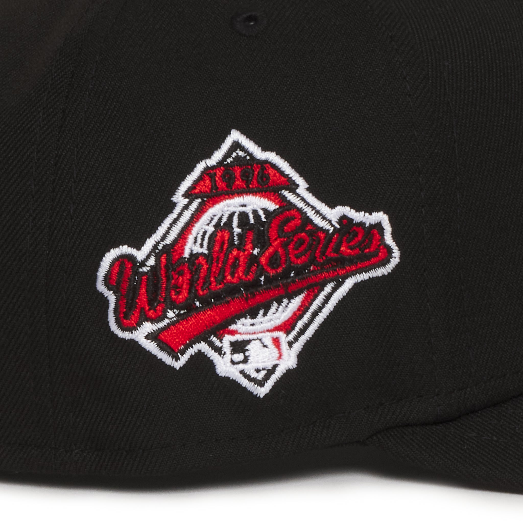 New York Yankees All Black w/ Red Logo 1996 WS