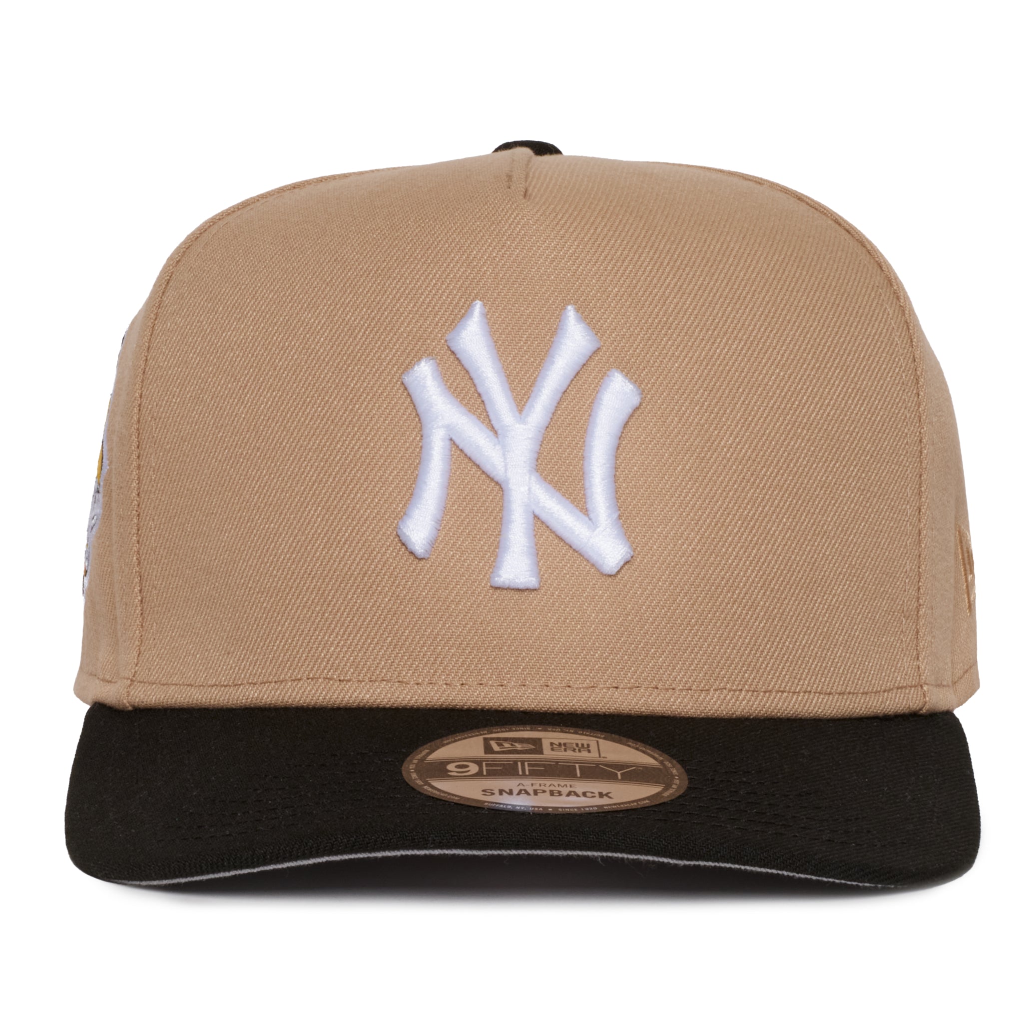 New York Yankees Camel and Black 950 AFrame 1999 World Series Snap Back