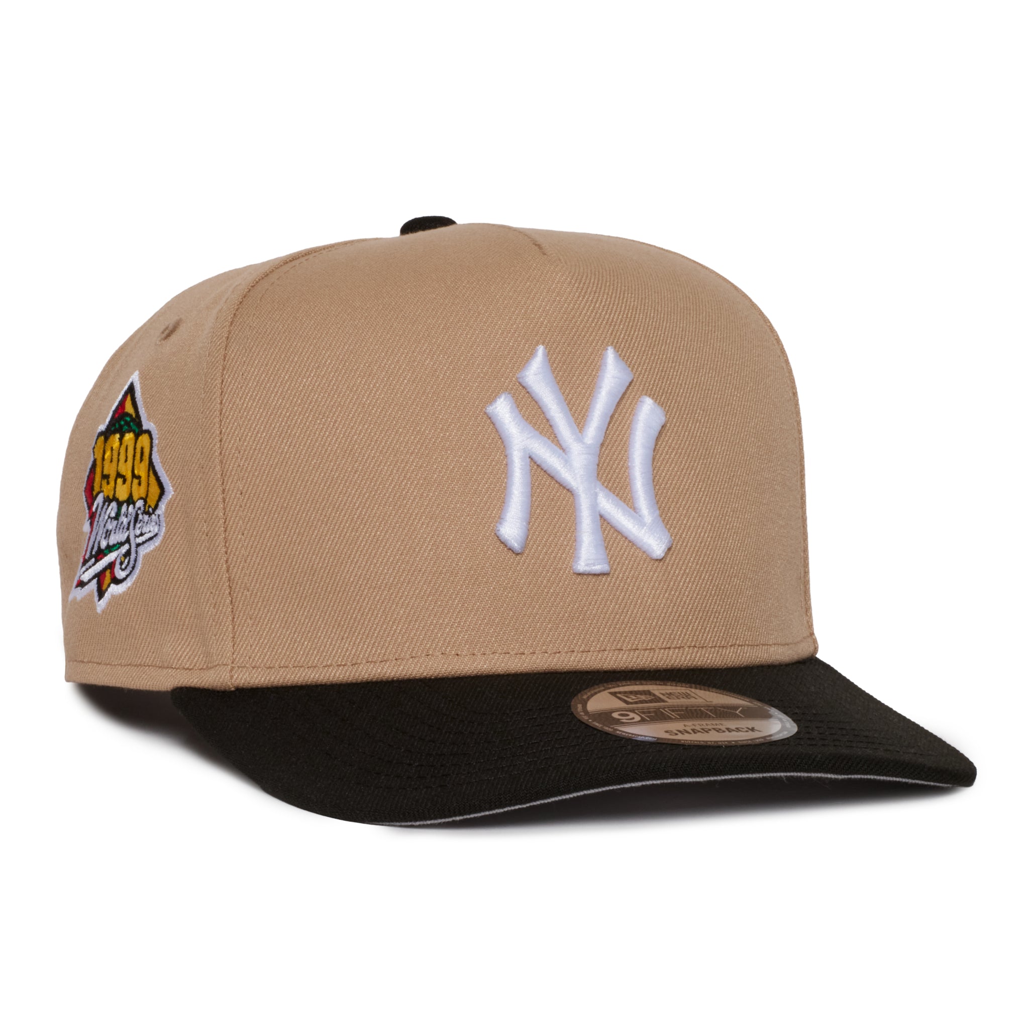 New York Yankees Camel and Black 950 AFrame 1999 World Series Snap Back