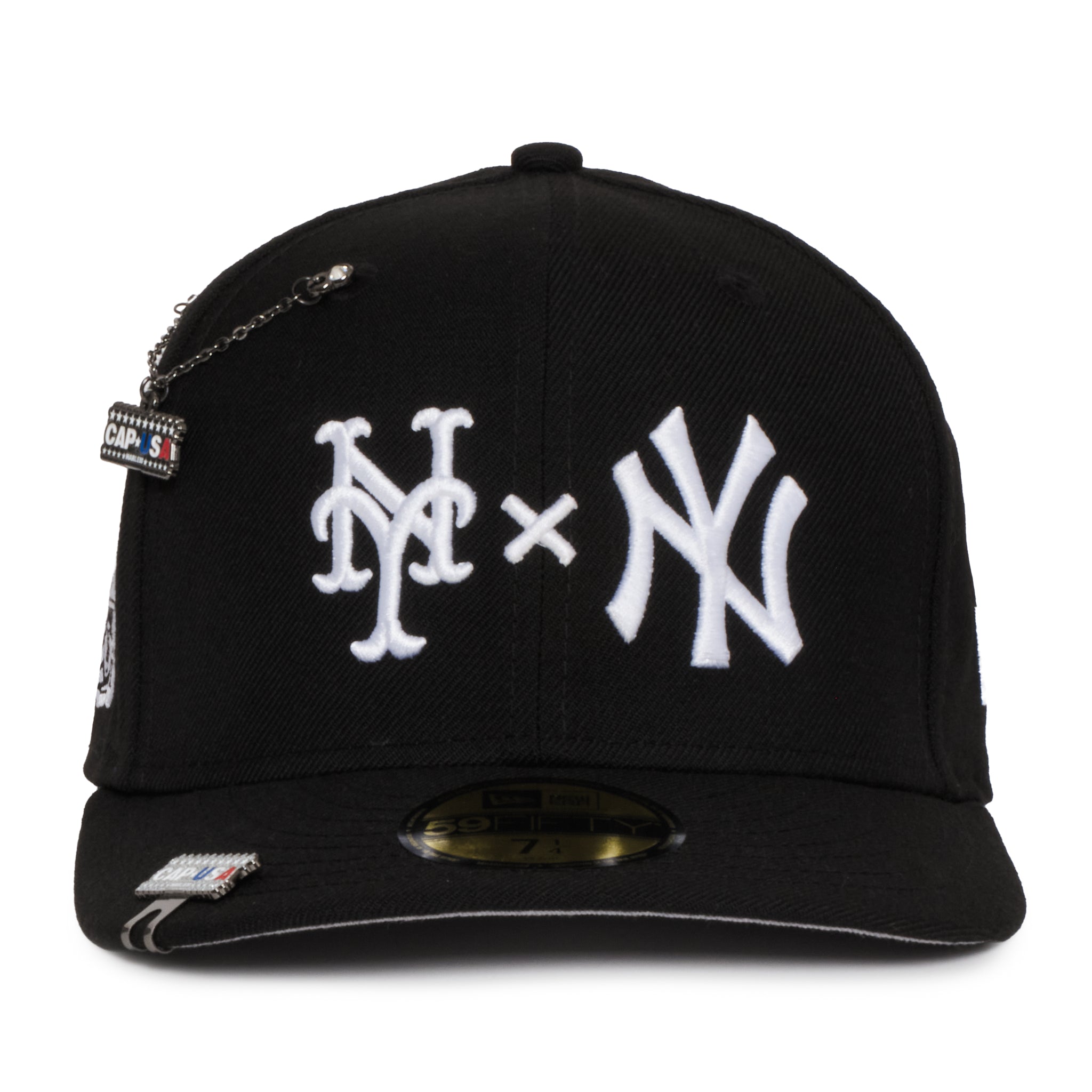 ウェア Yankee hat New York Yankees X Mets Black Subway Series Grey UV – CAP USA NYC