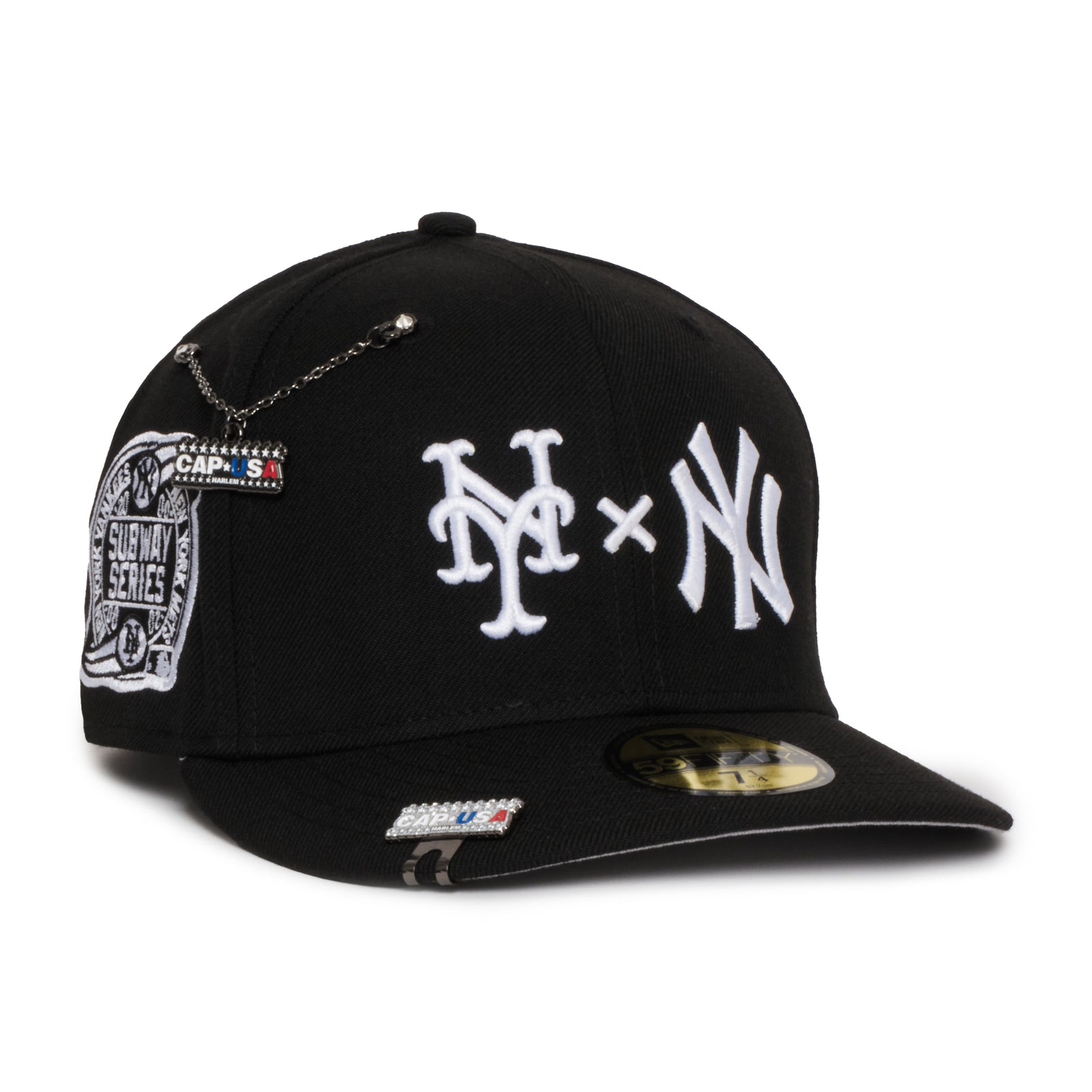New York Yankees X Mets Black Subway Series Grey UV – CAP USA NYC
