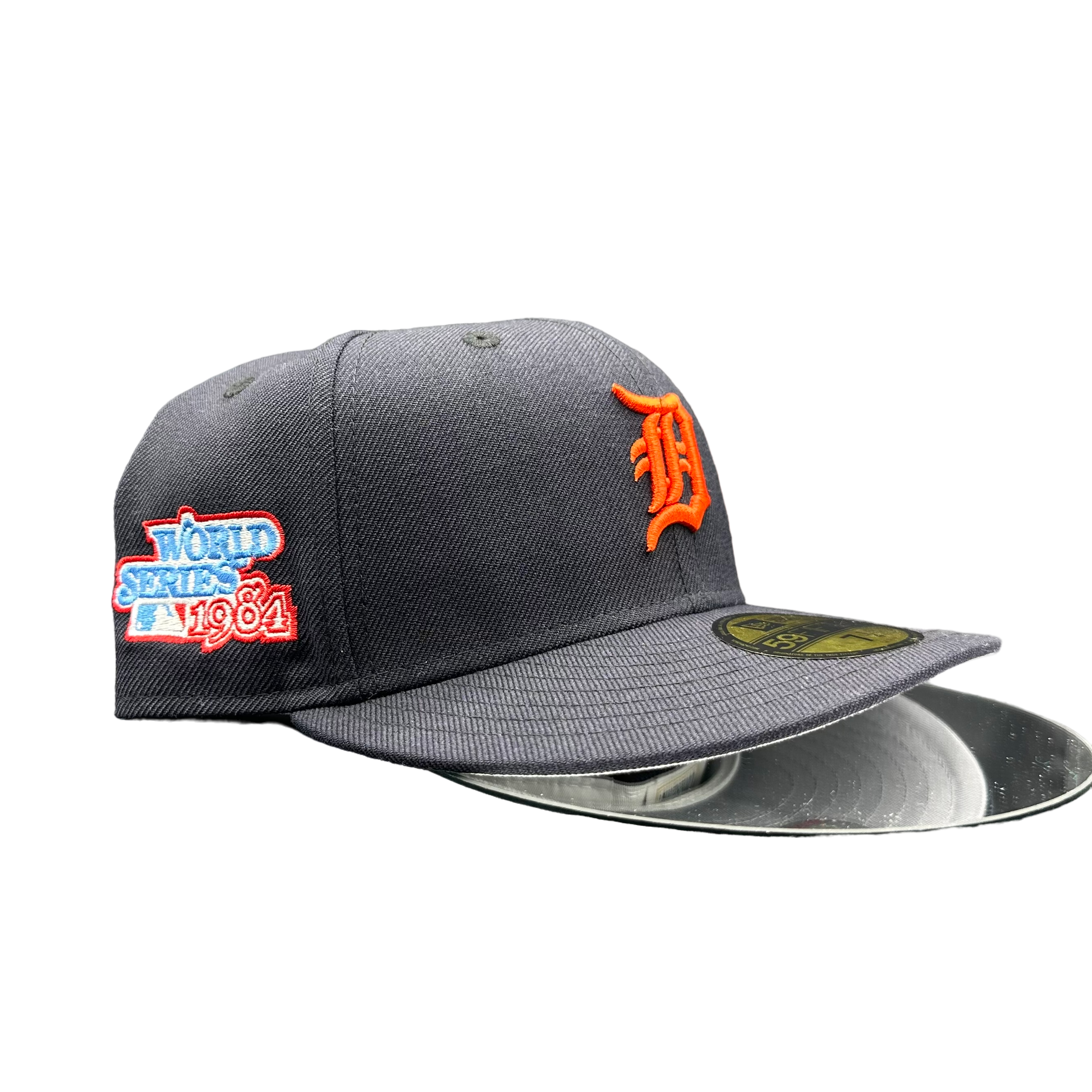Detroit Tigers All Navy Orange Logo 1984 WS.