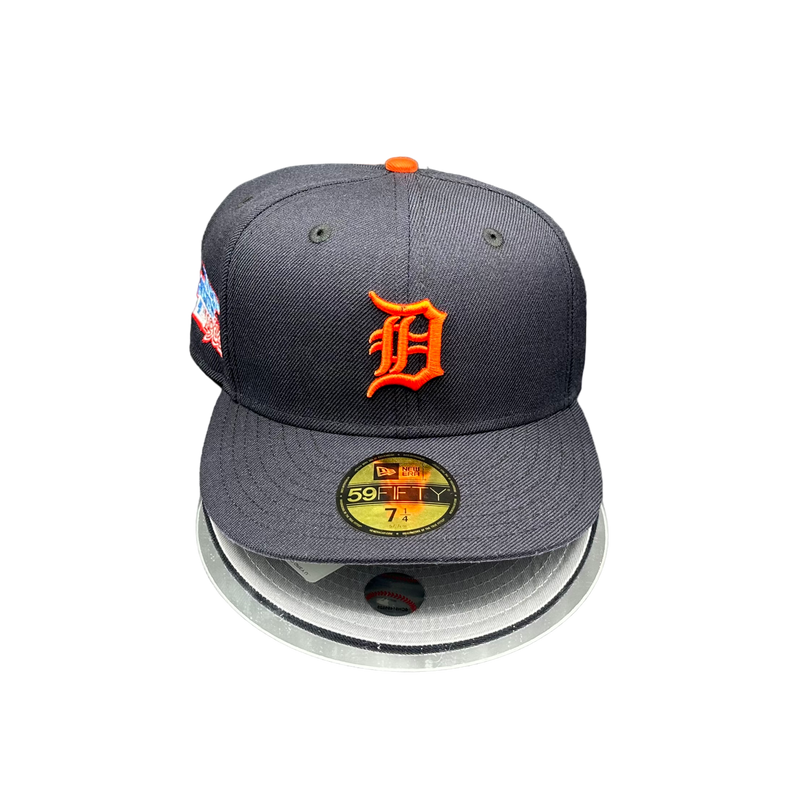 Detroit Tigers All Navy Orange Logo 1984 WS.