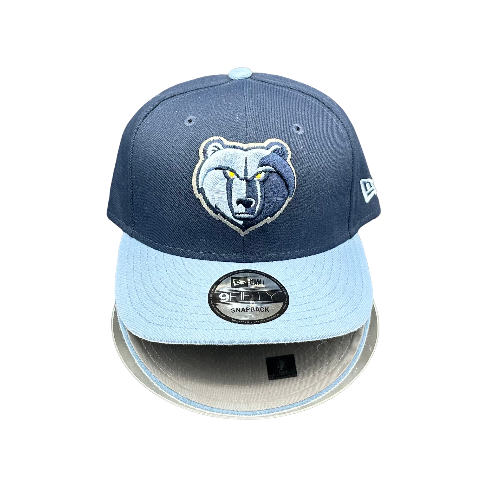 Memphis Grizzlies Navy and Sky Blue 950 Snap