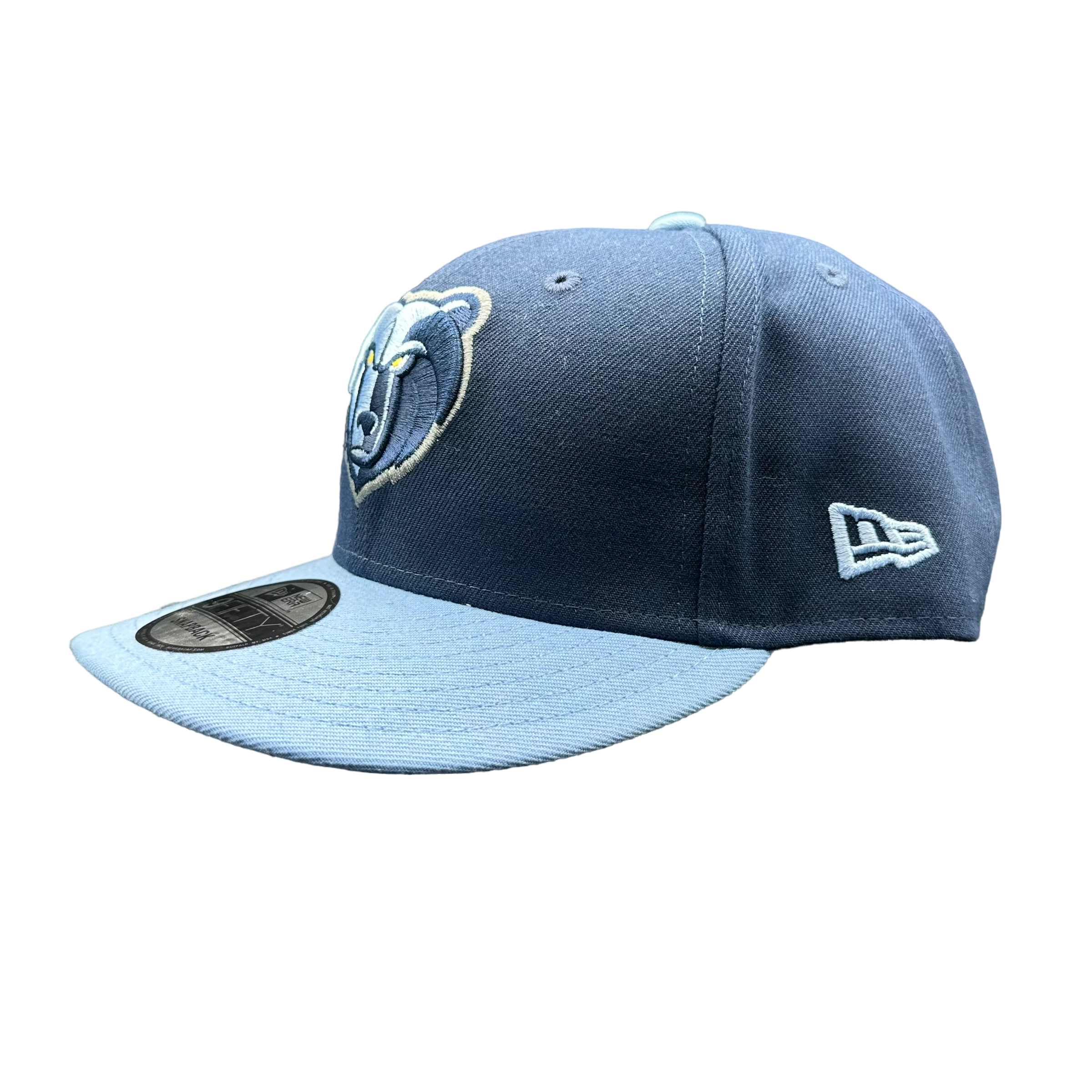 Memphis Grizzlies Navy and Sky Blue 950 Snap