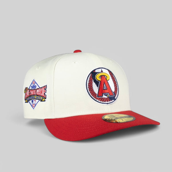 California Angels Chrome Creme White & Red 1989 All Star Game