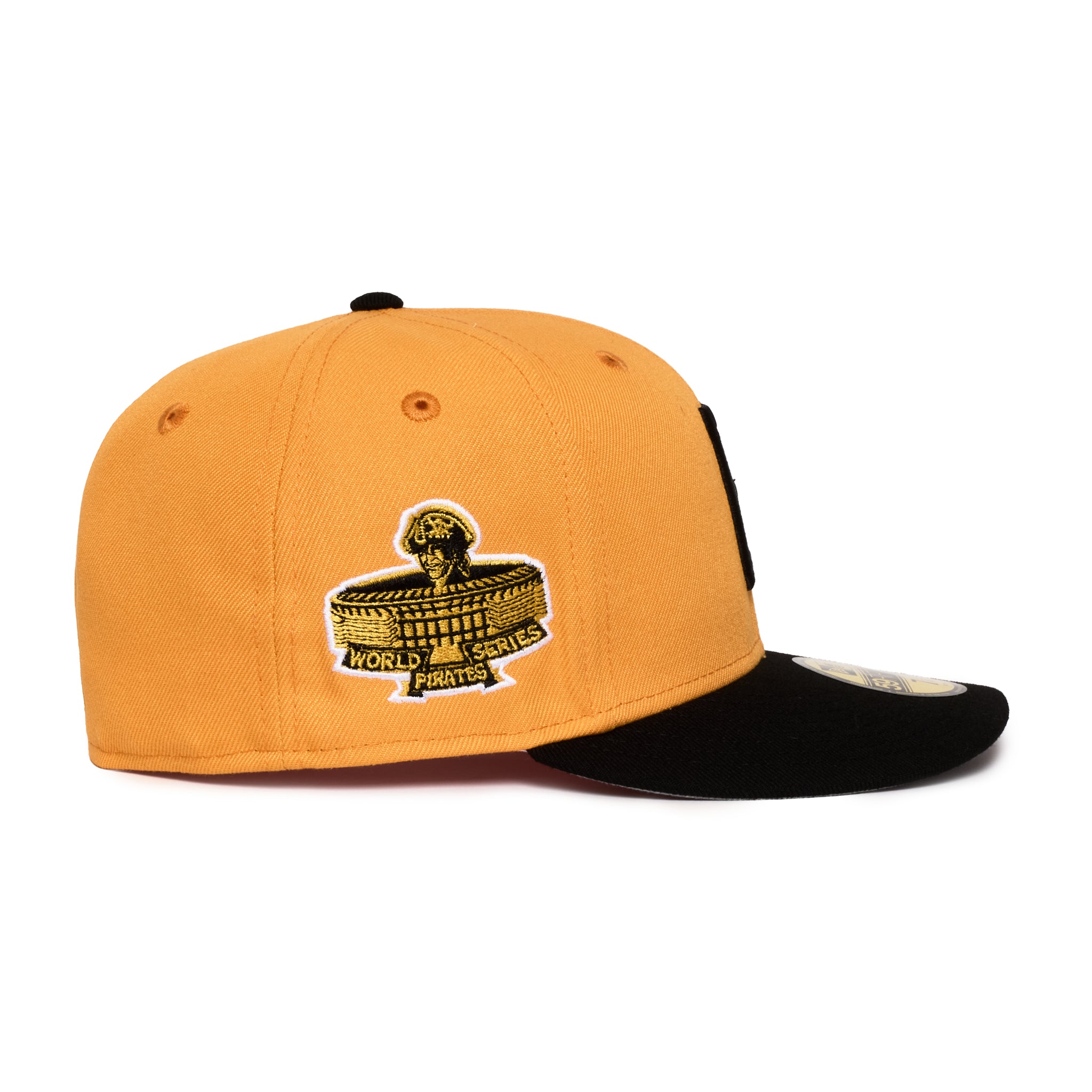 Pittsburgh Pirates AGold Yellow and Black Black Logo 1971 World Series
