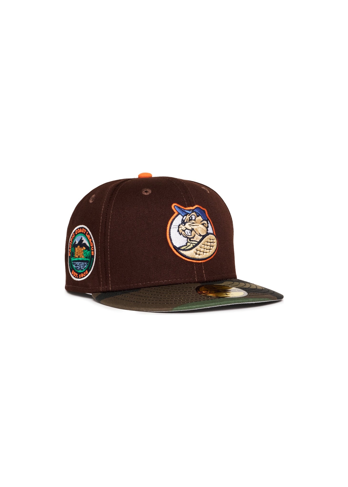 Portland Beavers Brown and Camo MiLB