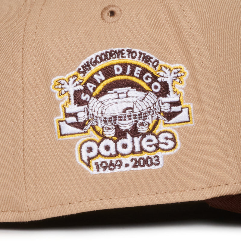 San Diego Padres Camel And Brown  950 A-Frame  Padres Stadium  Snap Back