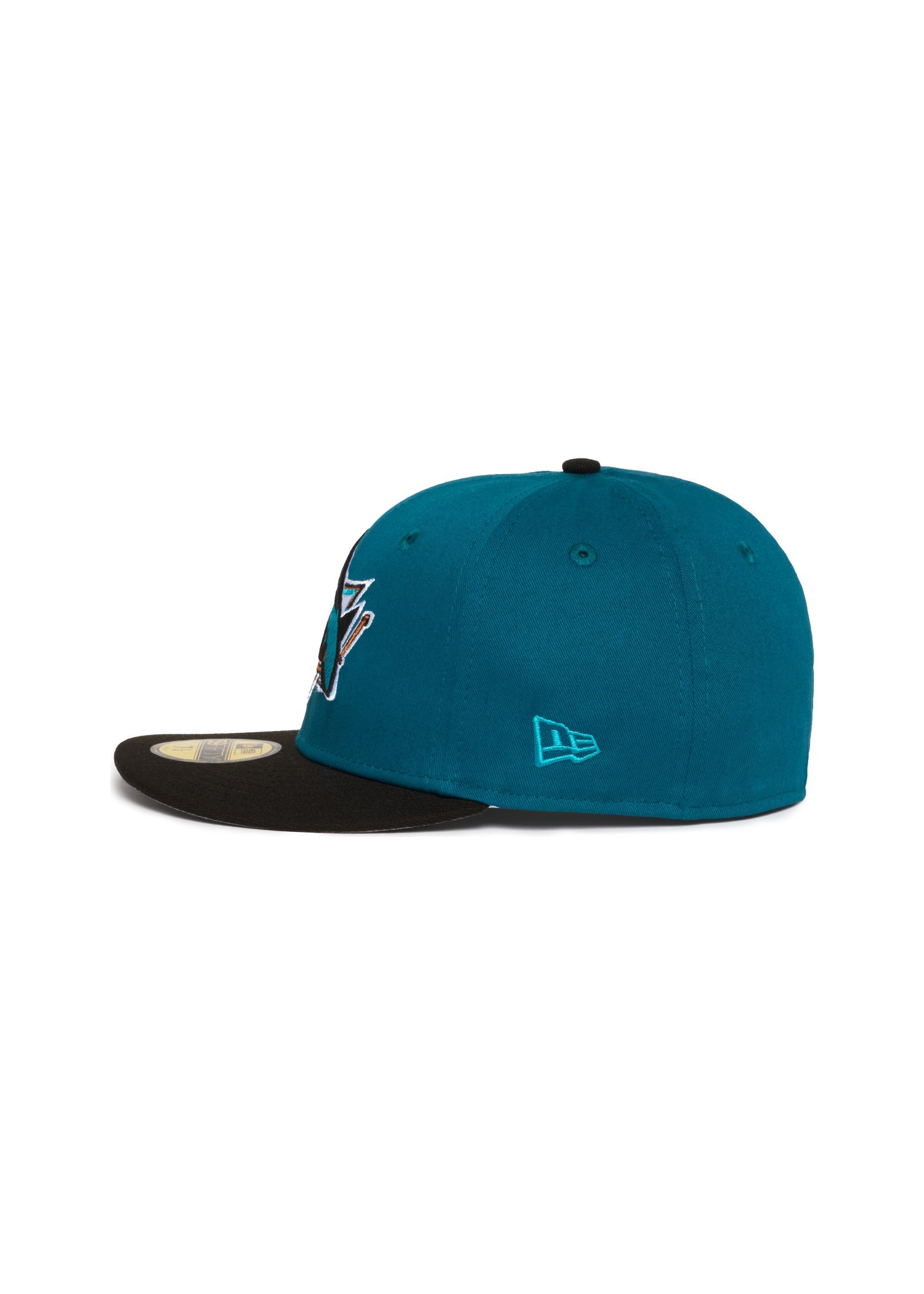 San Jose Sharks Shark Teal and Black 30Th Anniversary