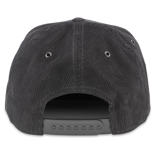 Chicago Blackhawks Black Corduroy Snap Back