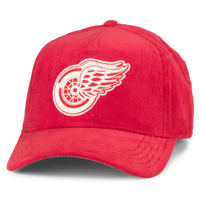Detroit Red Wings Red corduroy Snap Back