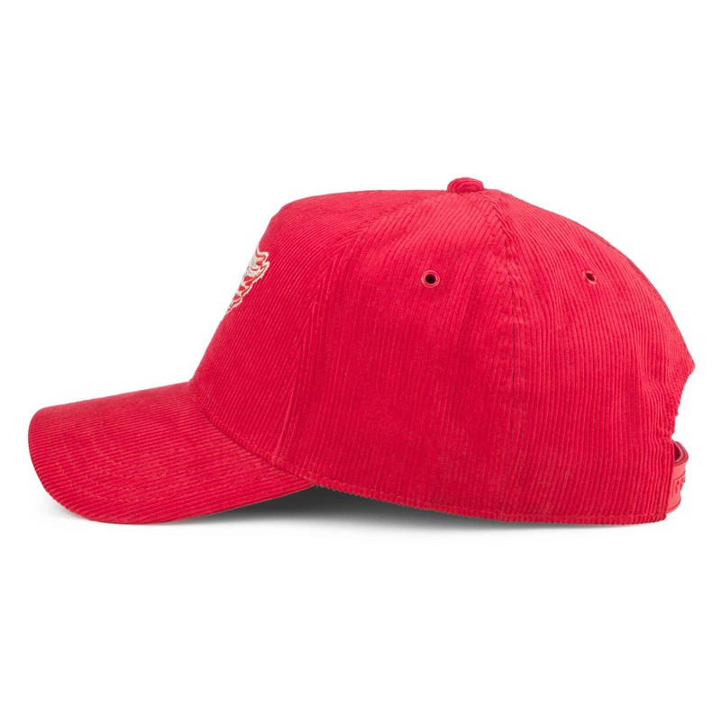Detroit Red Wings Red corduroy Snap Back
